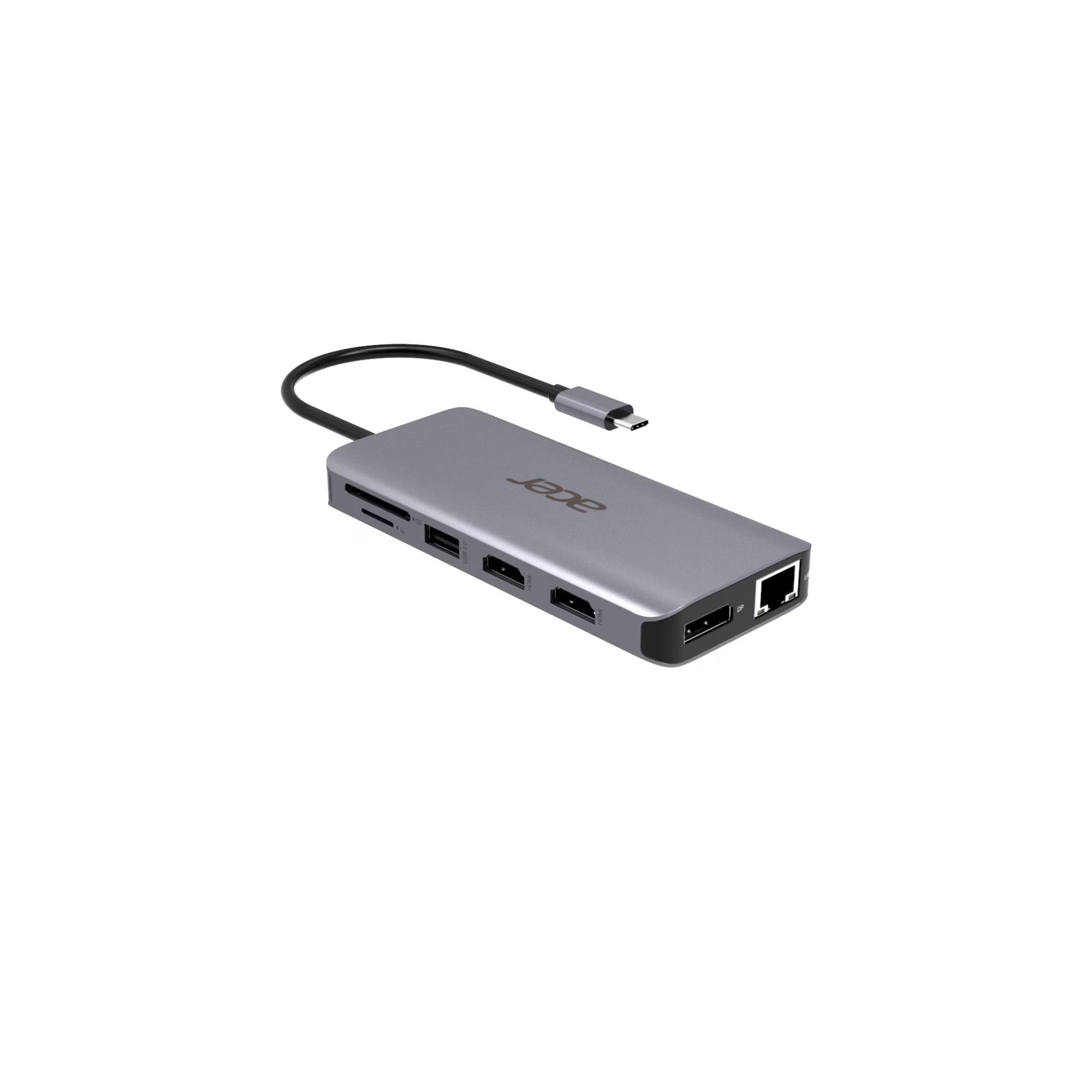 Station d'accueil Hub USB Type C 12 en 1 Acer HP.DSCAB.009 - vue 6
