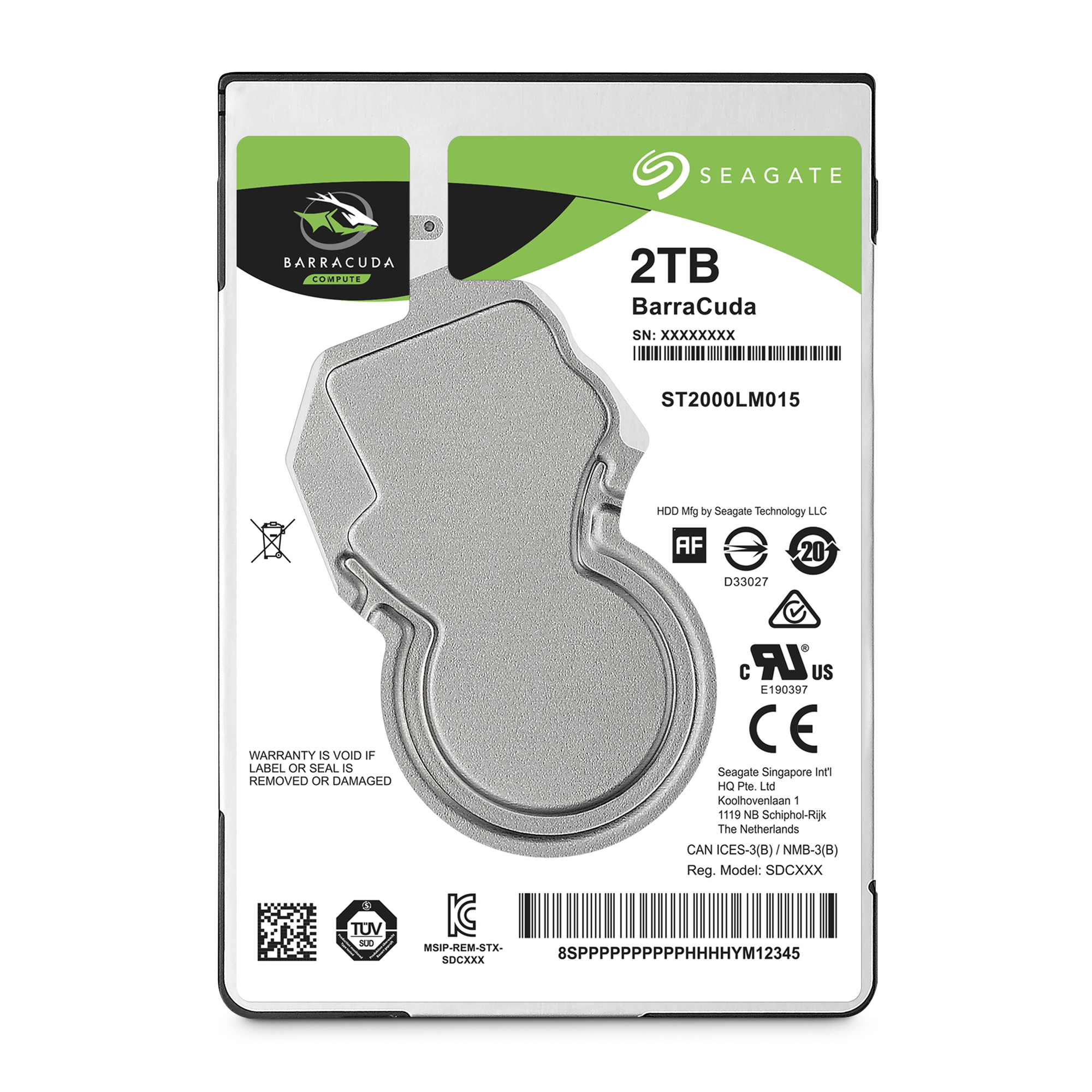 Seagate BarraCuda ST2000LM015 - vue 8