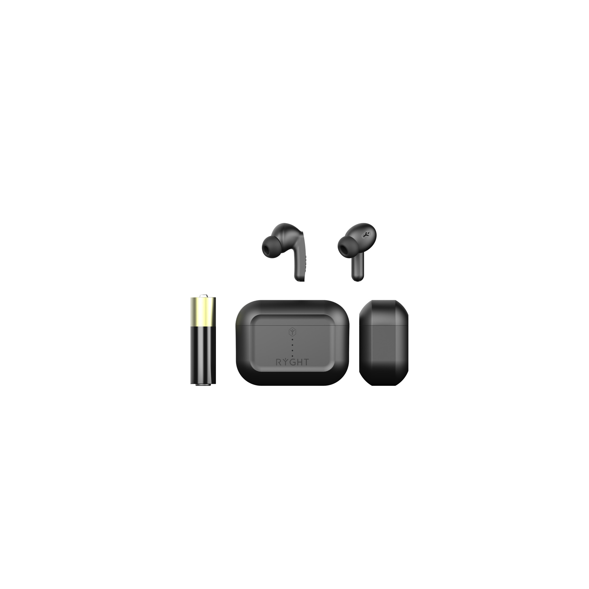 RYGHT PULSE ANC Ecouteurs sans fil bluetooth intra auriculaire avec Boitier Neuf - vue 2