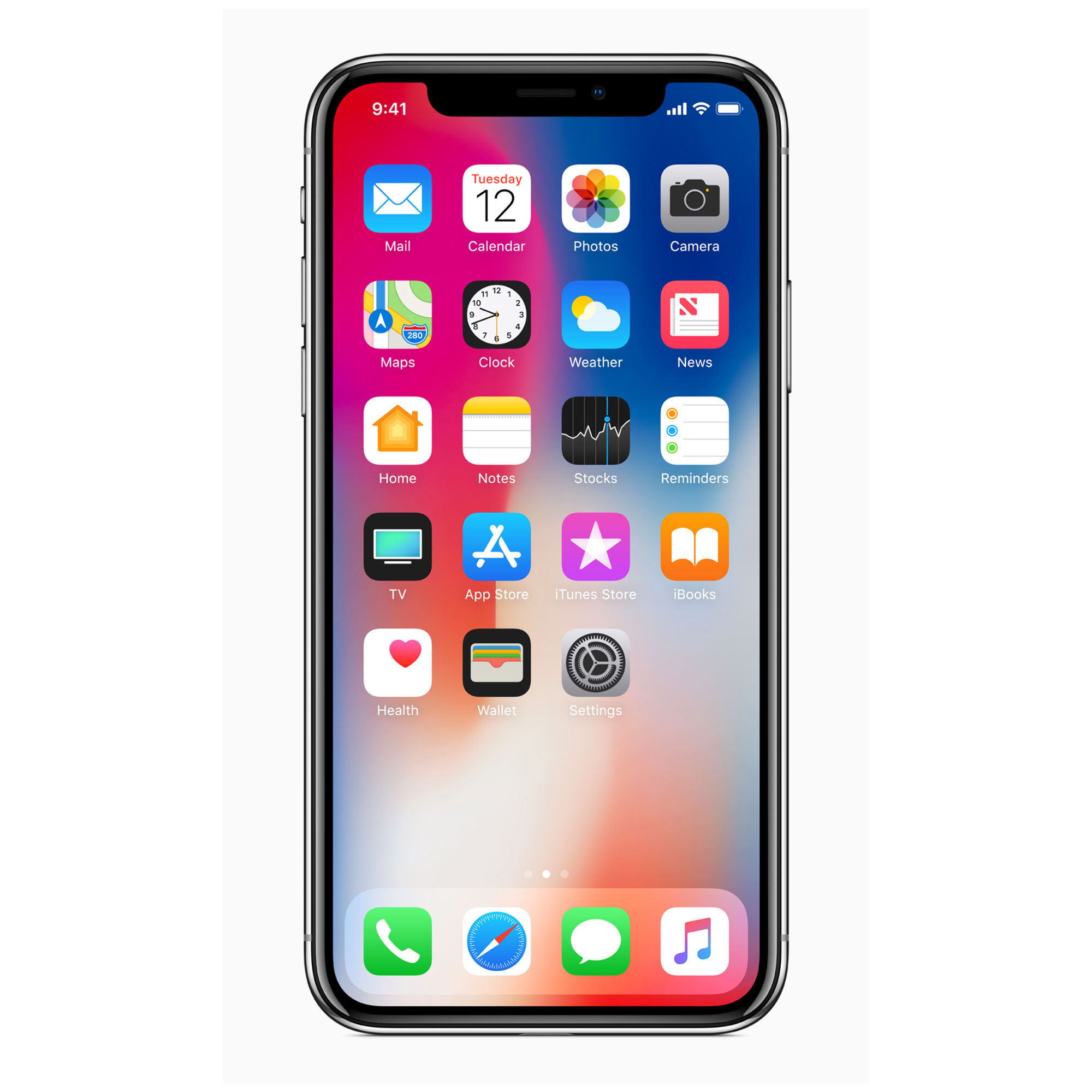 iPhone X 256 Go, Gris Sidéral, débloqué - Très bon état