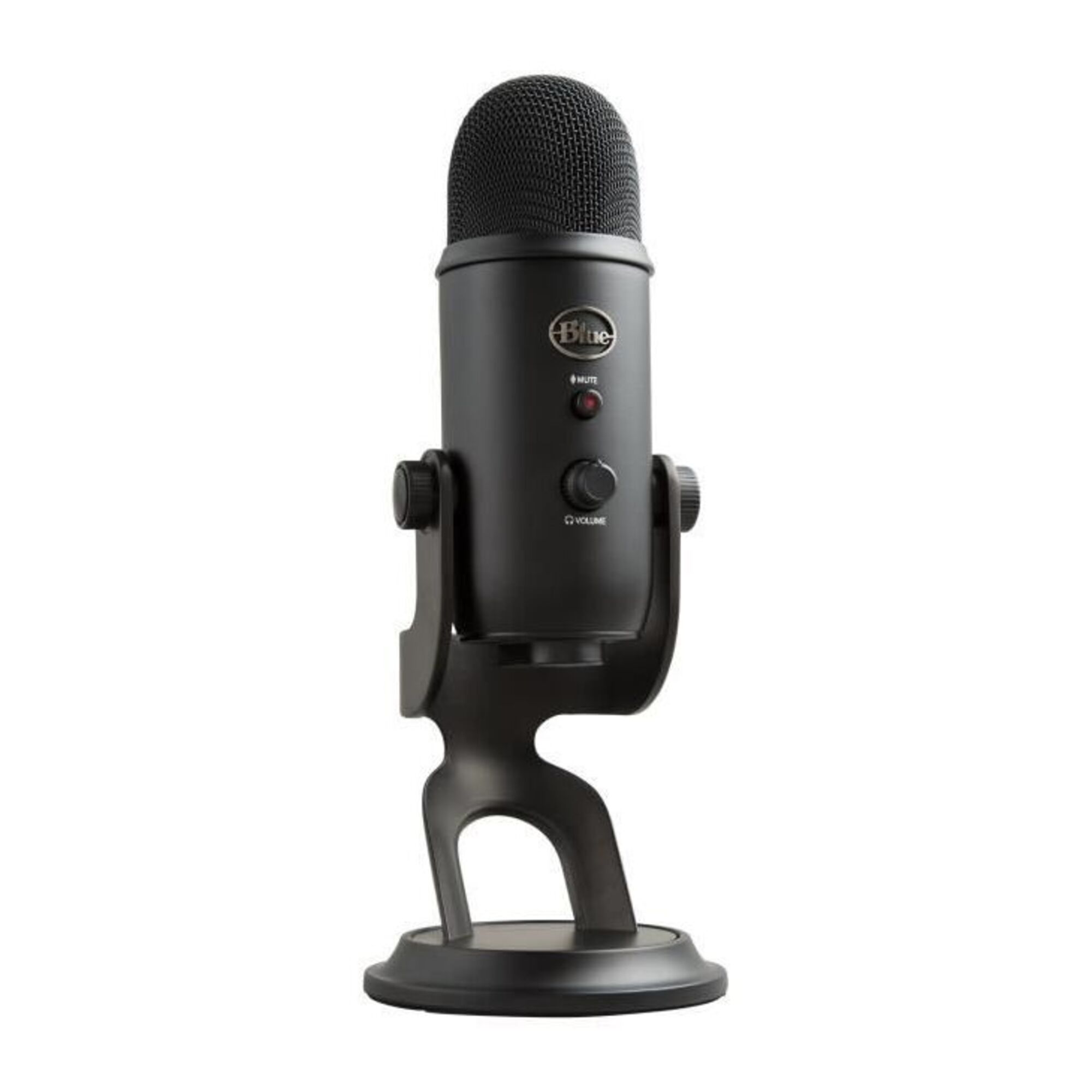 Microphone USB - Blue Yeti - Pour Enregistrement, Streaming, Gaming, Podcast sur PC ou Mac - Noir - Neuf