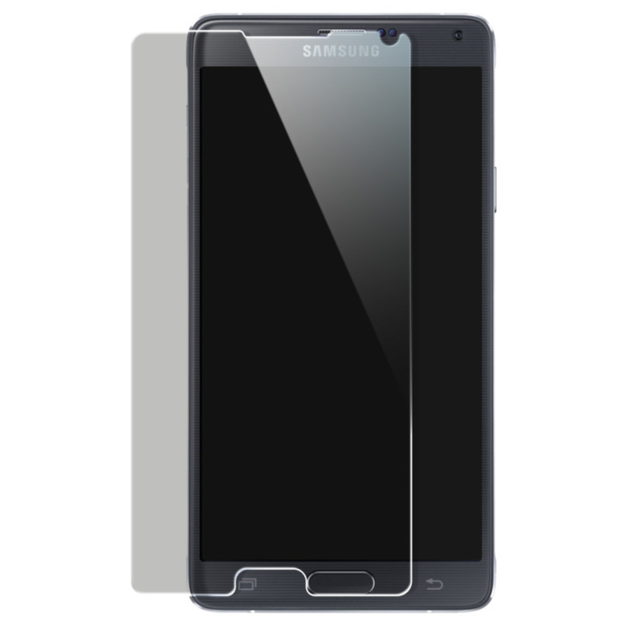 Protection d'écran premium en verre trempé pour Samsung Galaxy Note 4, Transparent - Neuf