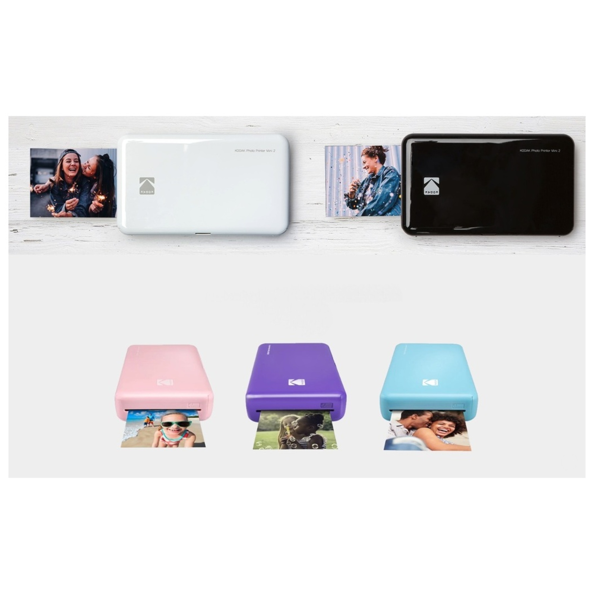 KODAK Imprimante Photo Printer PM220 - Photos 5.4 * 8.6 cm - WIFI - Neuf