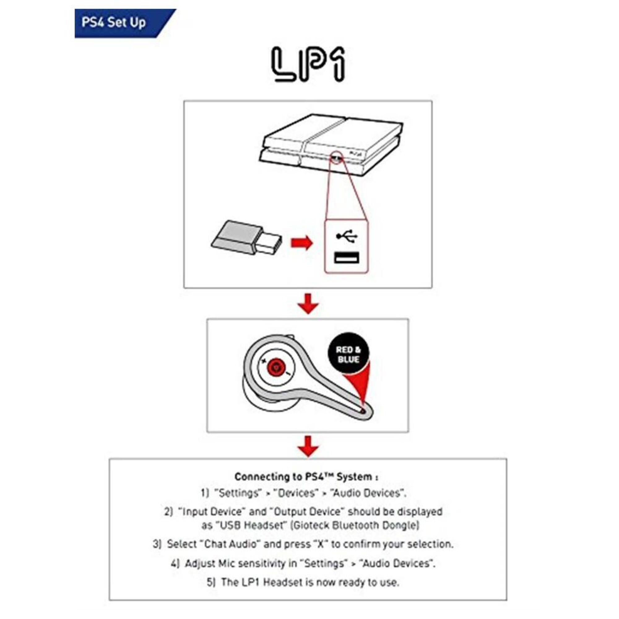 LP-1 BLUETOOTH HEADSET - Neuf