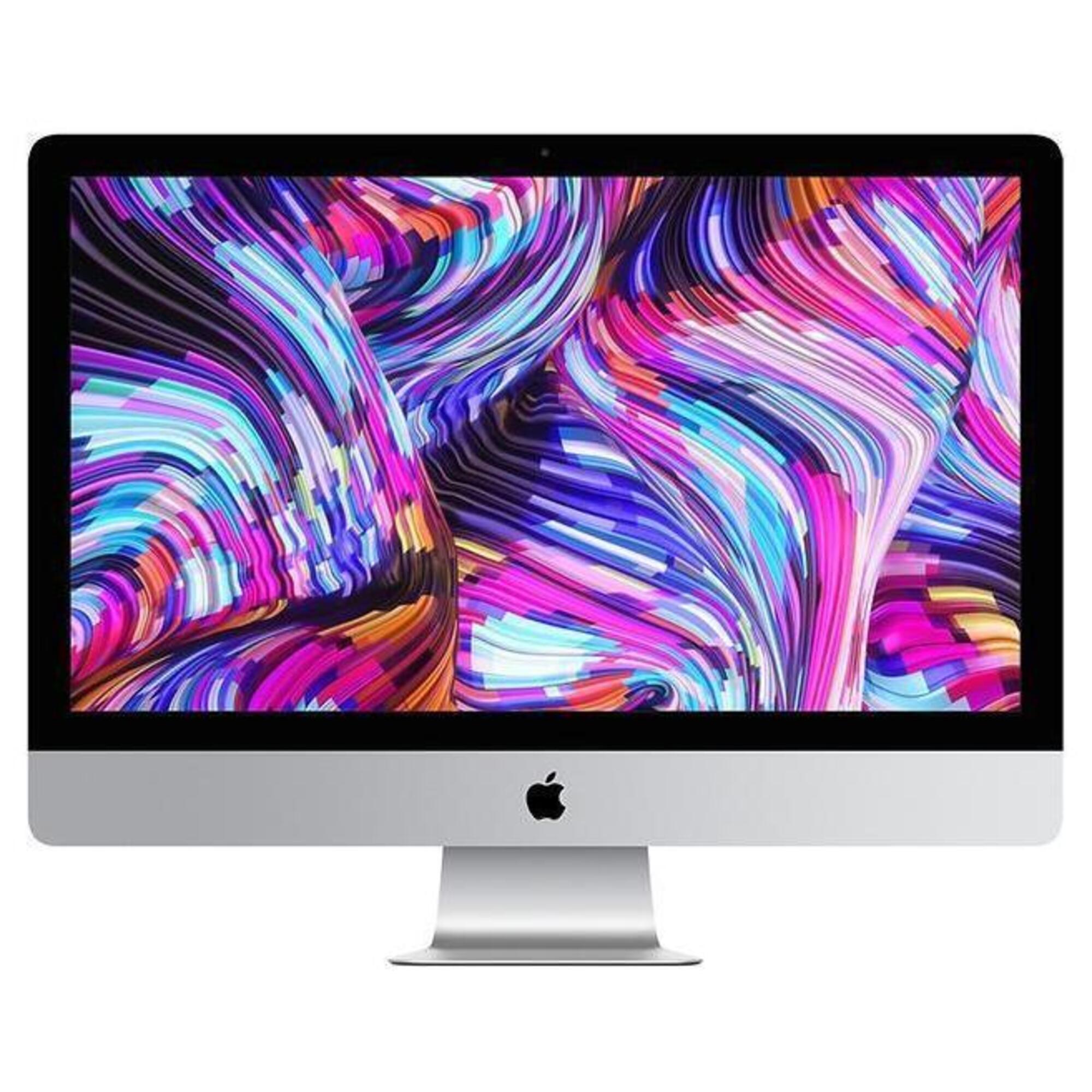 iMac 27  Intel Core i5 (2017) 3,8 Ghz 2,128 To HSD 8 Go AMD Radeon Pro 580, Argent - Azerty - Bon état