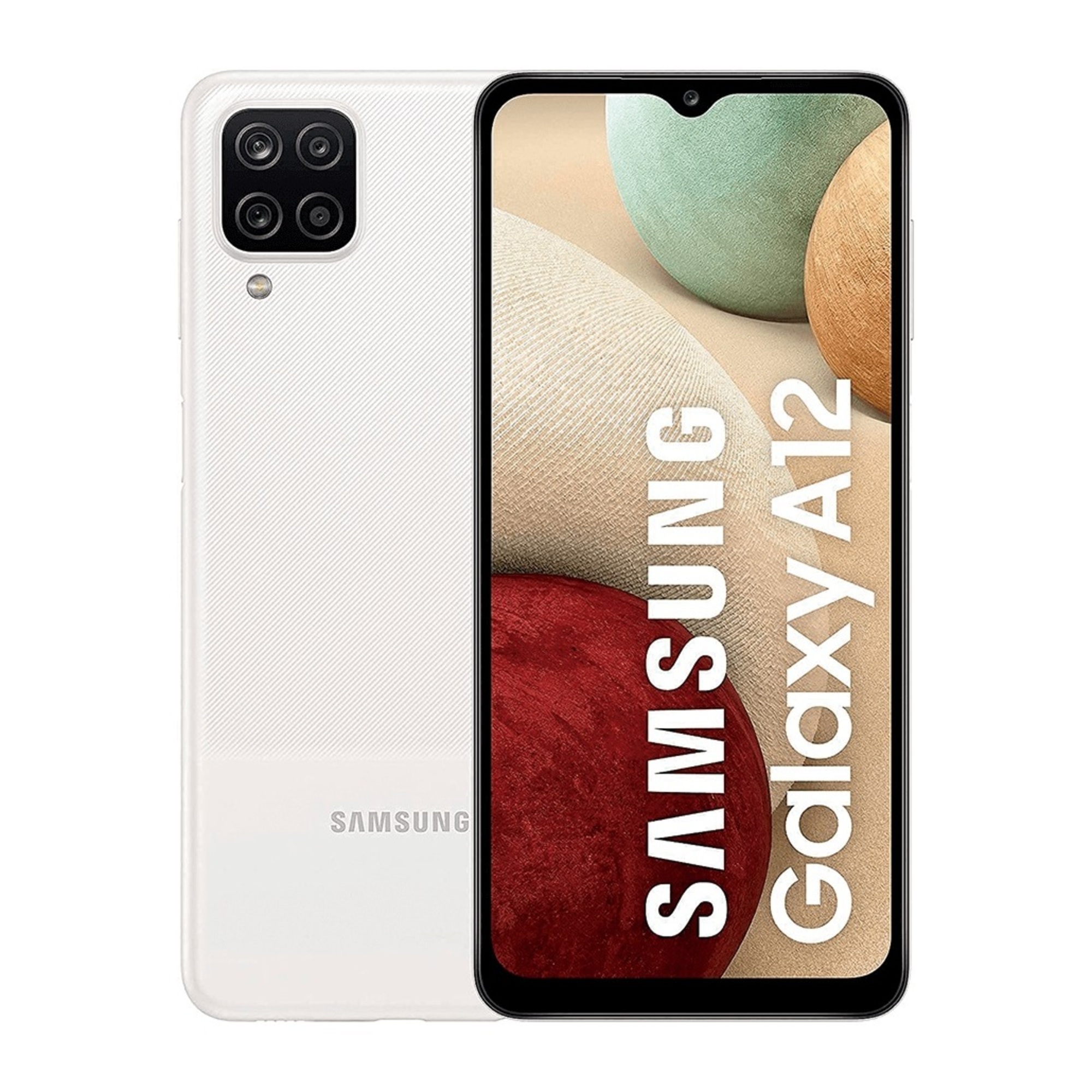 Galaxy A12 128 Go, Blanc, débloqué - Neuf