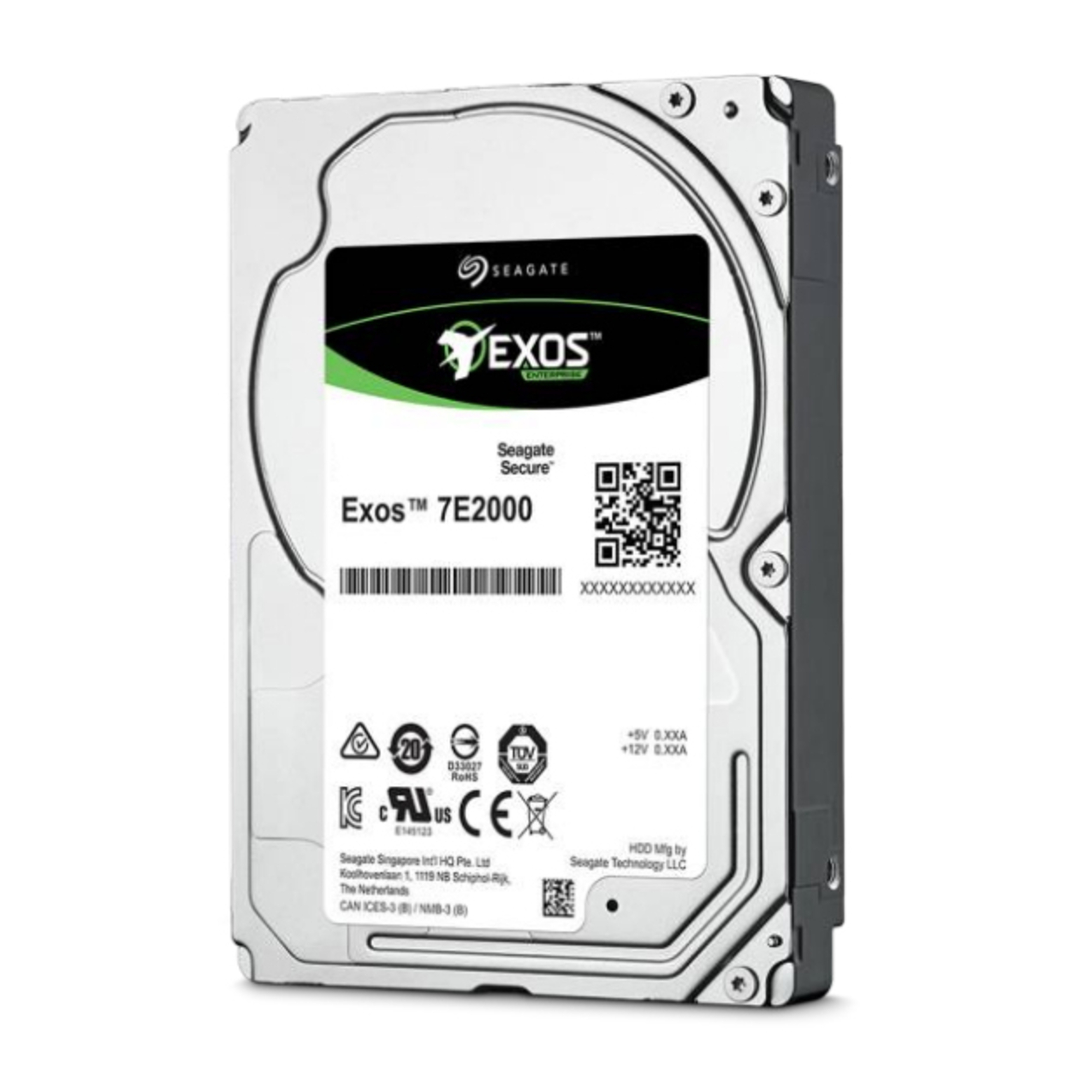 Seagate Enterprise ST2000NX0273 disque dur 2 05 To 7200 trmin 128 Mo 2.5 SAS Neuf - vue 2