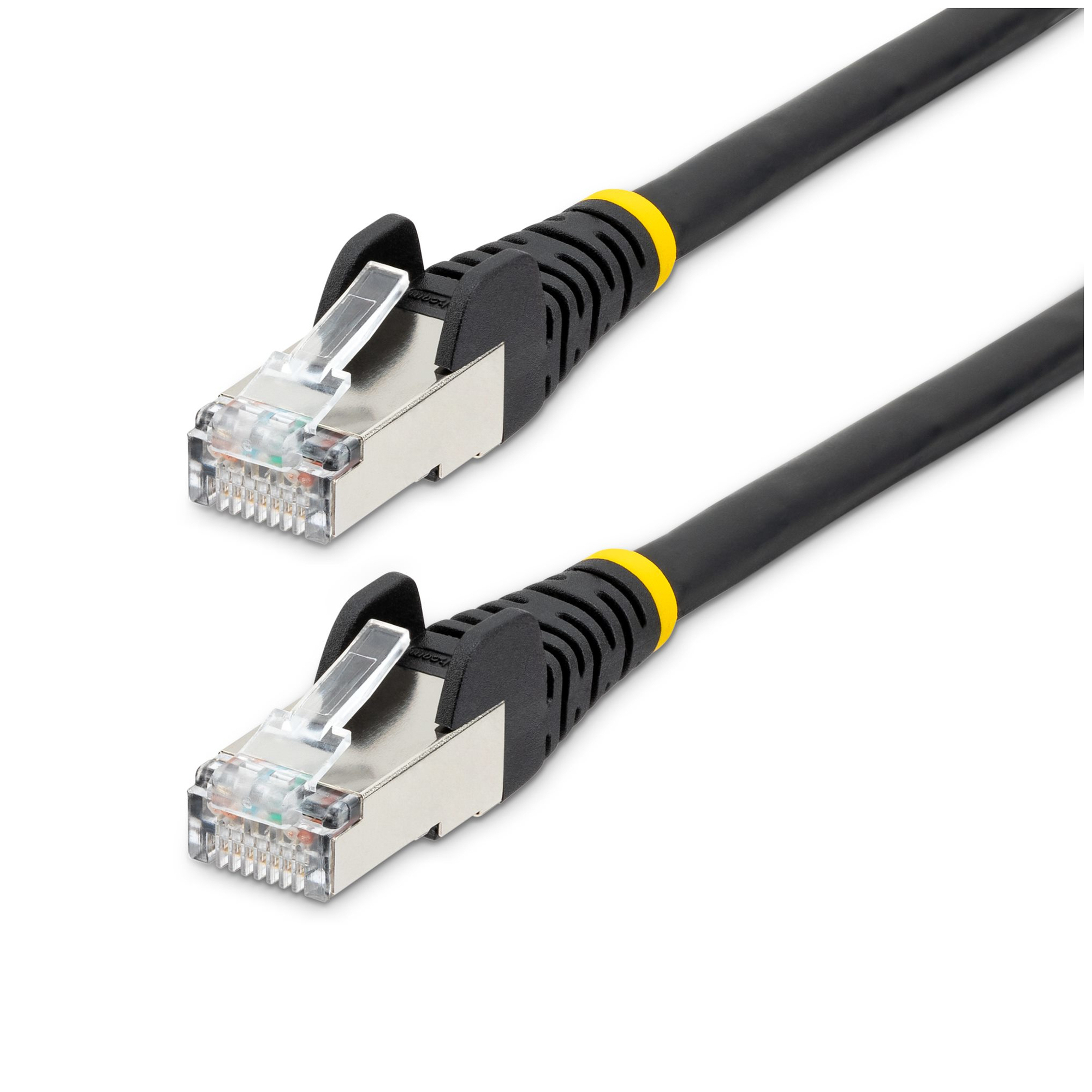 StarTech.com Câble Ethernet CAT6a 7 5m Low Smoke Zero Halogen LSZH 10 Gigabit 500MHz PoE RJ45 /FTP Cordon de Raccordement Réseau Snagless avec Décharge de Tension Neuf - vue 7