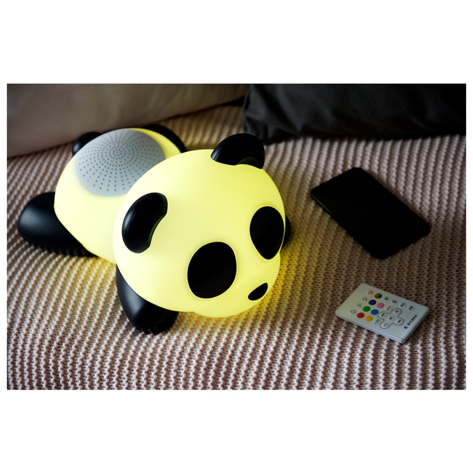 Enceinte Bluetooth® Lumin'Us Lumineuse Panda Bigben Audio - Neuf