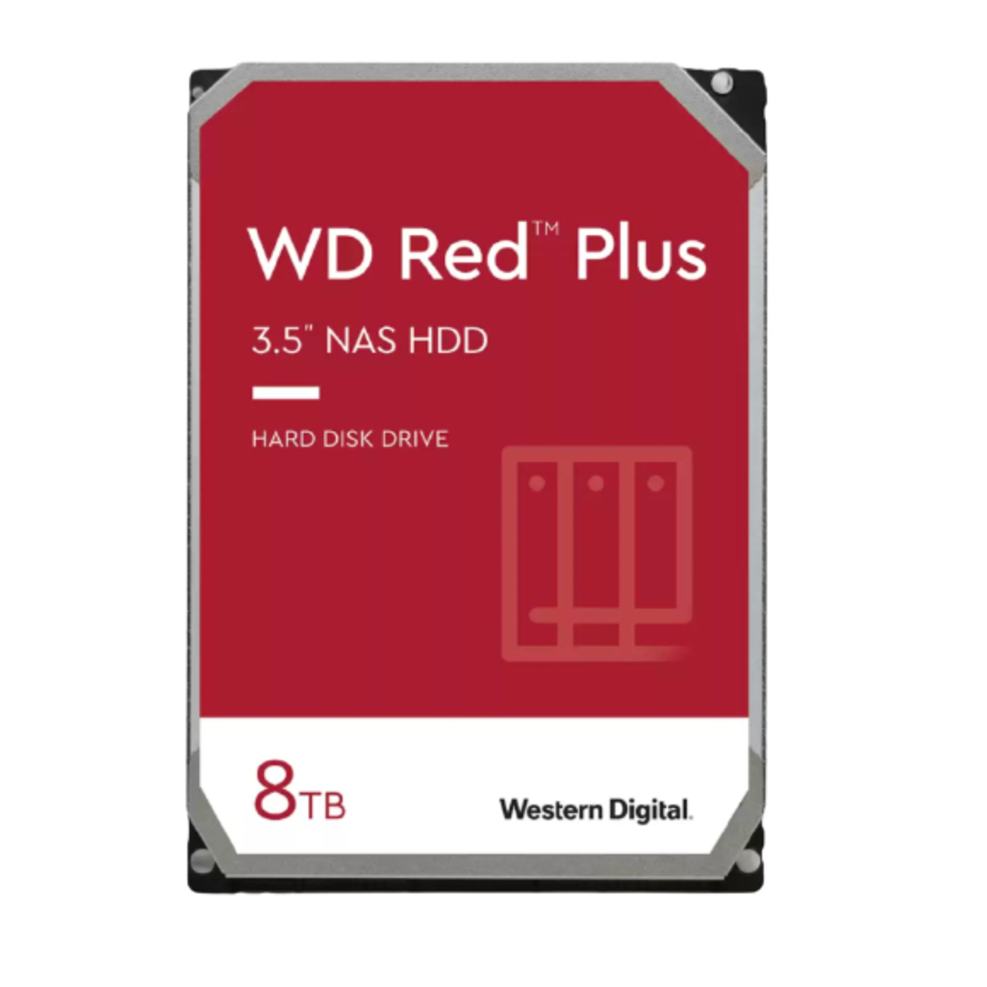 WD Plus WD80EFAX Disque dur 8 To interne 3.5 SATA 6Gb/ 5400 toursmin mémoire tampon : 256 Mo - vue 2