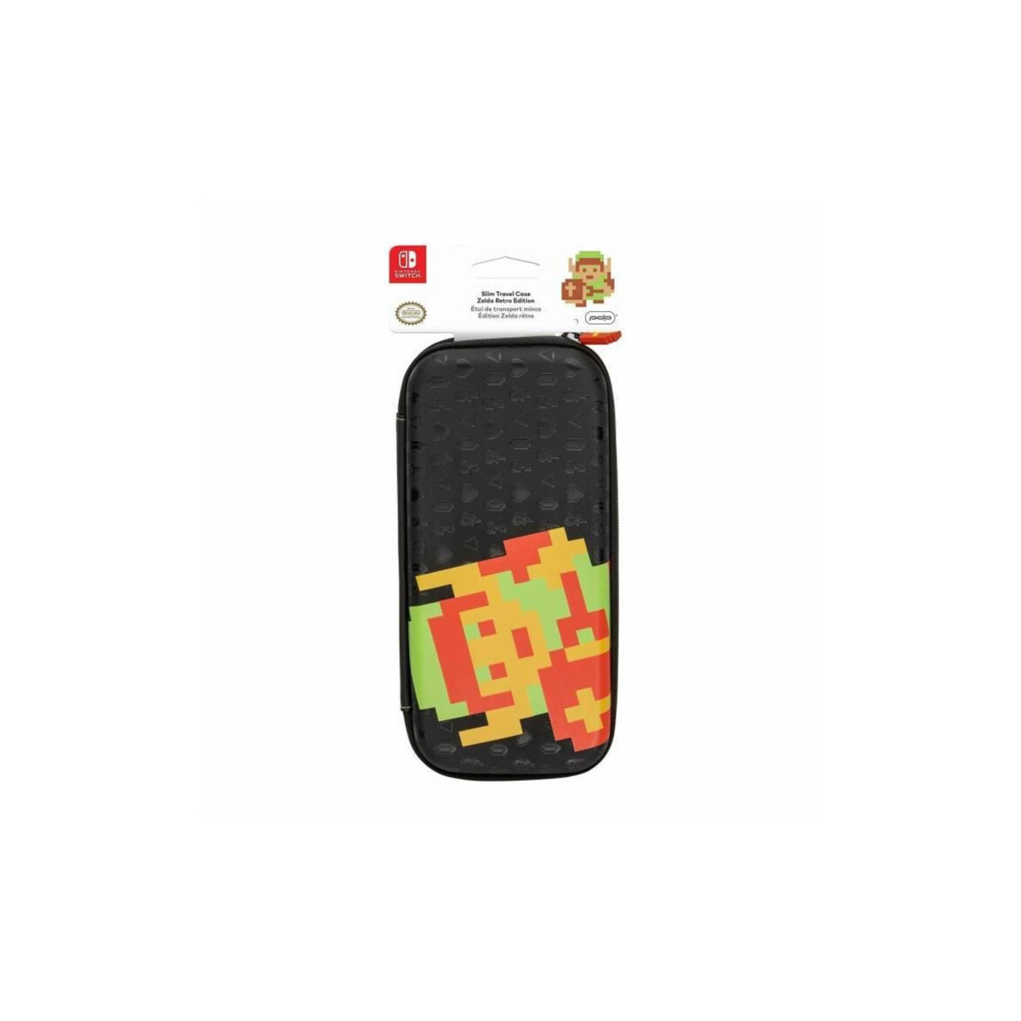 PDP Slim Travel Case Zelda Retro Edition Boîtier robuste Nintendo Jaune Neuf - vue 2