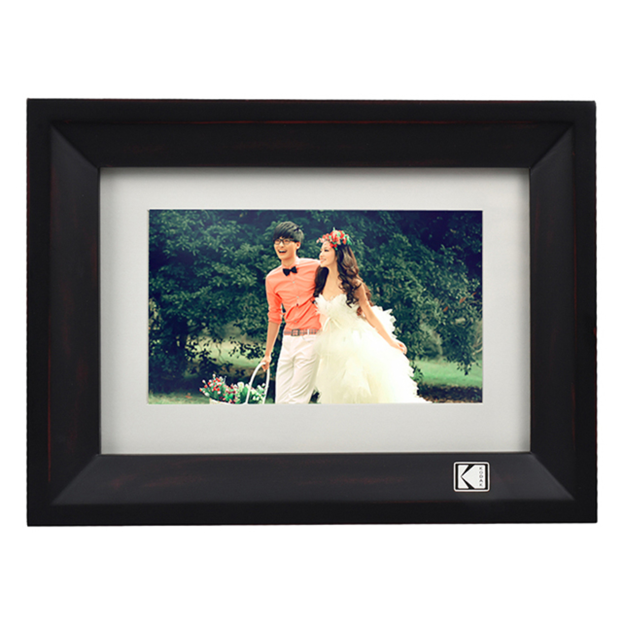 Cadre photo numérique 10' cadre bois - vue 9