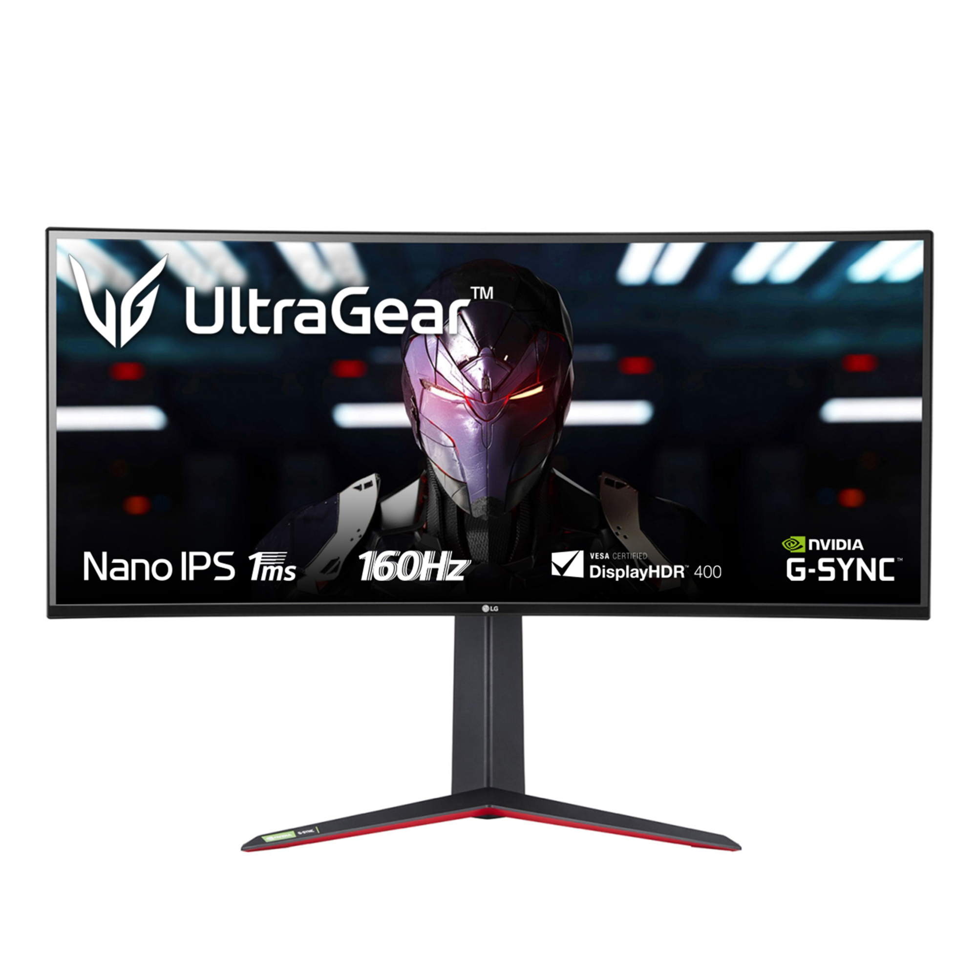 LG UltraGear 34GN850 B Écran LED incurvé 34 3440 x 1440 UWQHD @ 144 Hz Nano IPS 400 cdm² 1000:1 DisplayHDR 400 1 ms 2xHDMI DisplayPort - vue 2