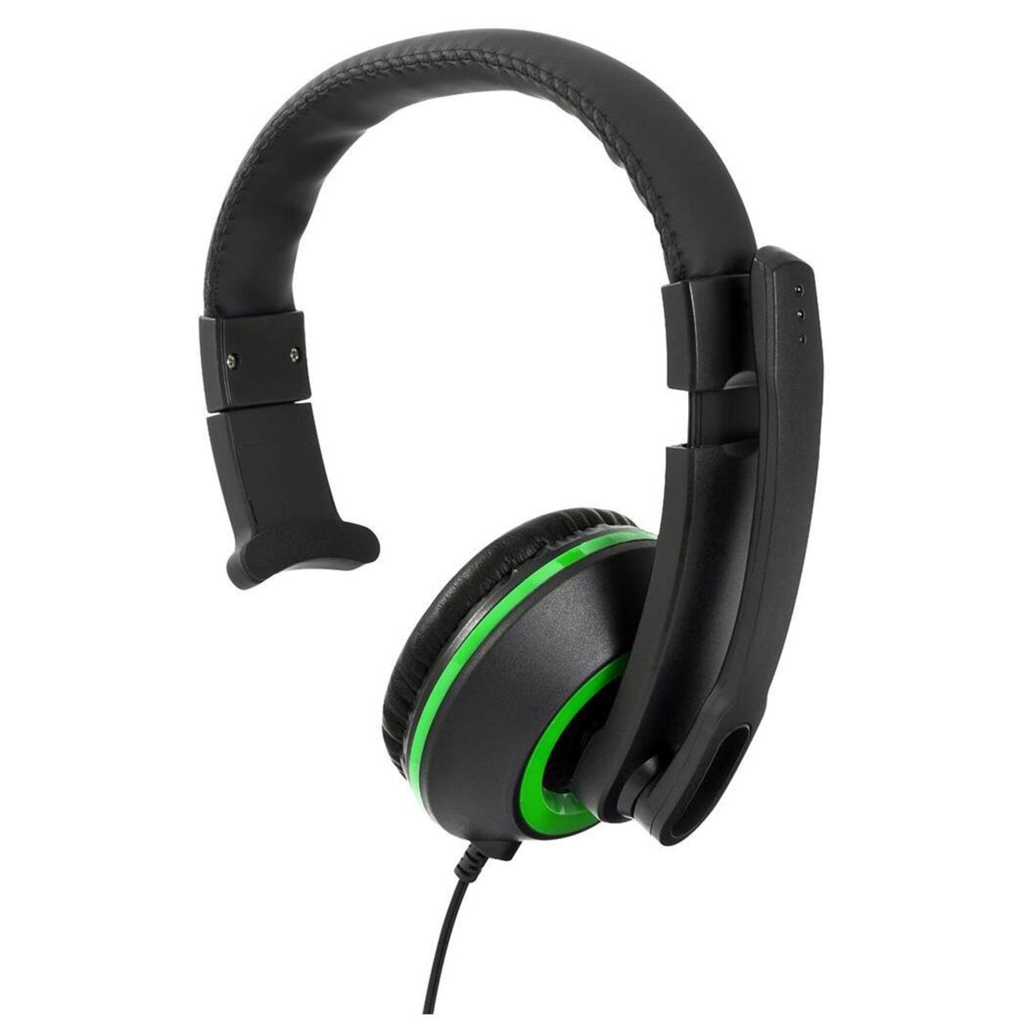 Gioteck XH50 Micro Casque Mono Chat pour iPhone/iPad/Xbox/PS4/PC vert - Neuf