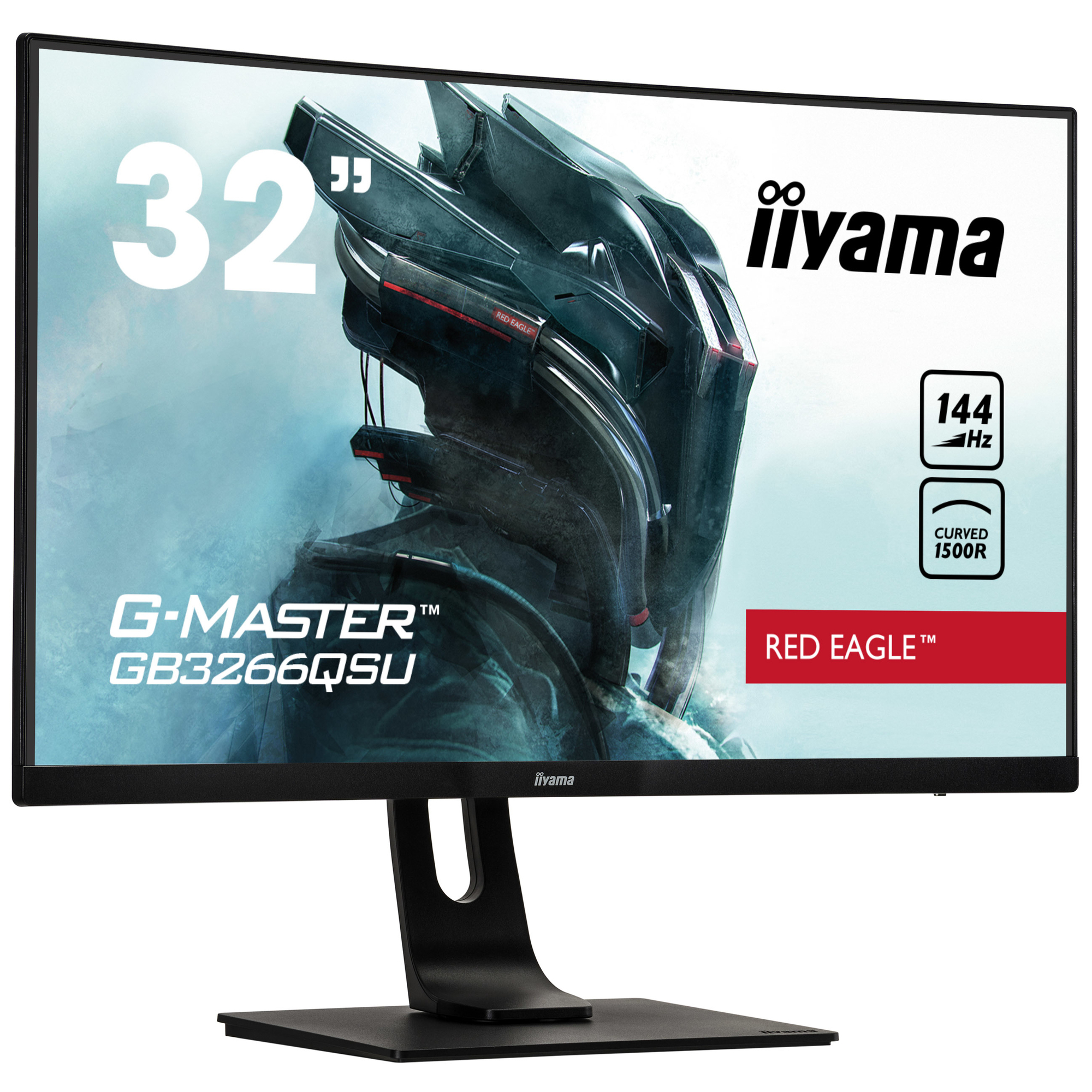 iiyama G-MASTER GB3266QSU-B1 LED display 80 cm (31.5 ) 2560 x 1440 pixels Quad HD Noir - Neuf