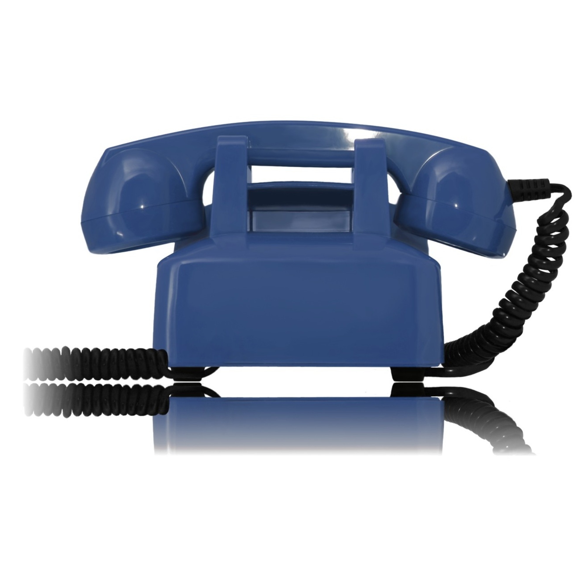 Téléphone fixe filaire rétro vintage avec cadran rotatif - Neuf