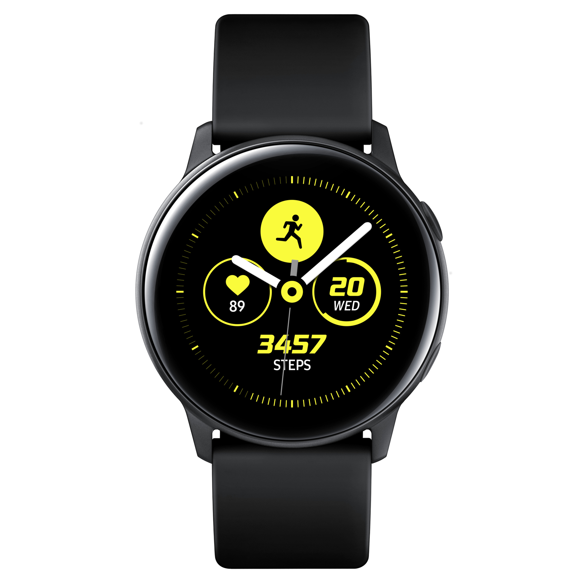 Samsung Galaxy Watch Active 2,79 cm (1.1 ) OLED 40 mm Numérique 360 x 360 pixels Écran tactile Noir Wifi GPS (satellite) - Bon état