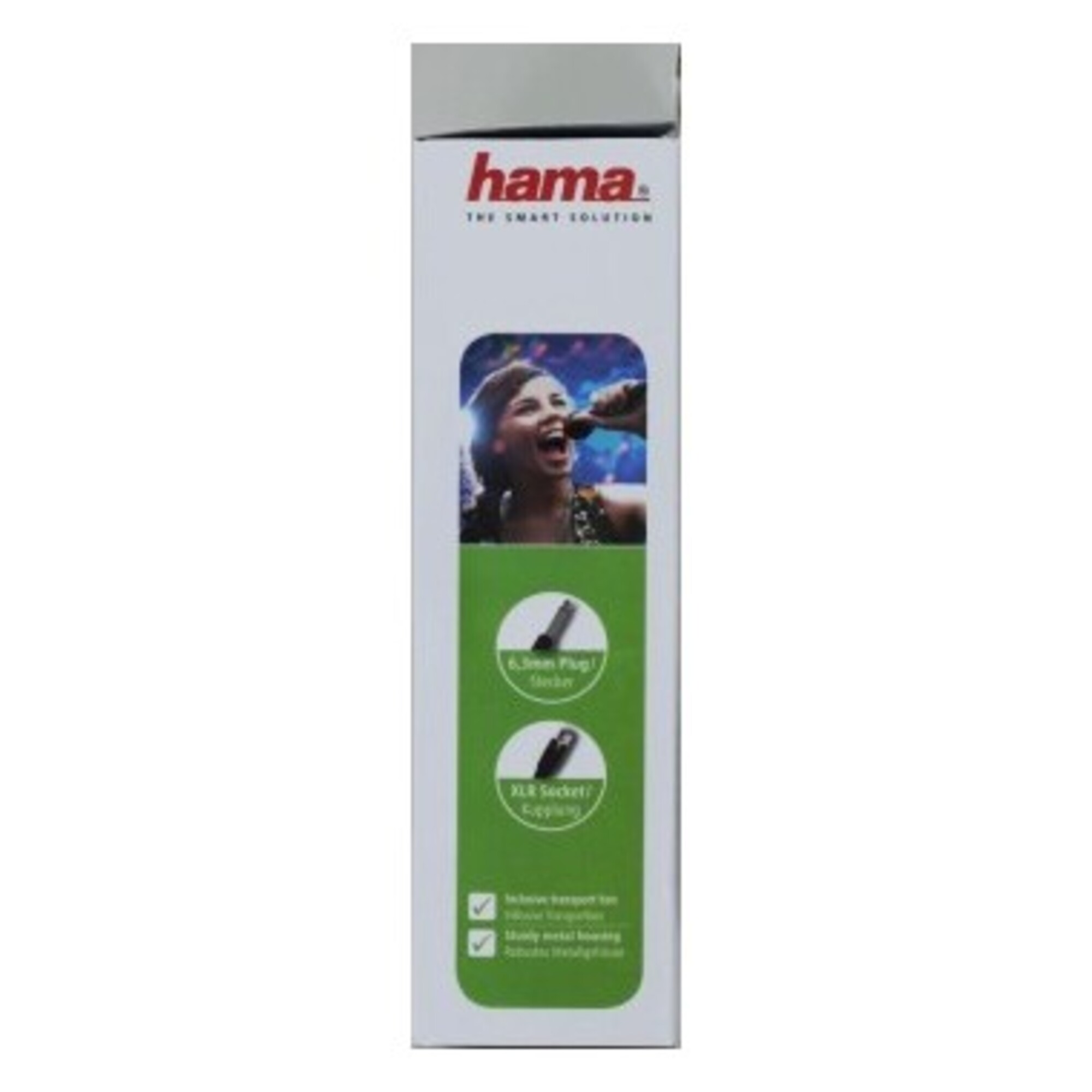 Microphone Dynamique Hama DM-60 – Sensibilité -70 dB Fréquence 90-10000 Hz - vue 2
