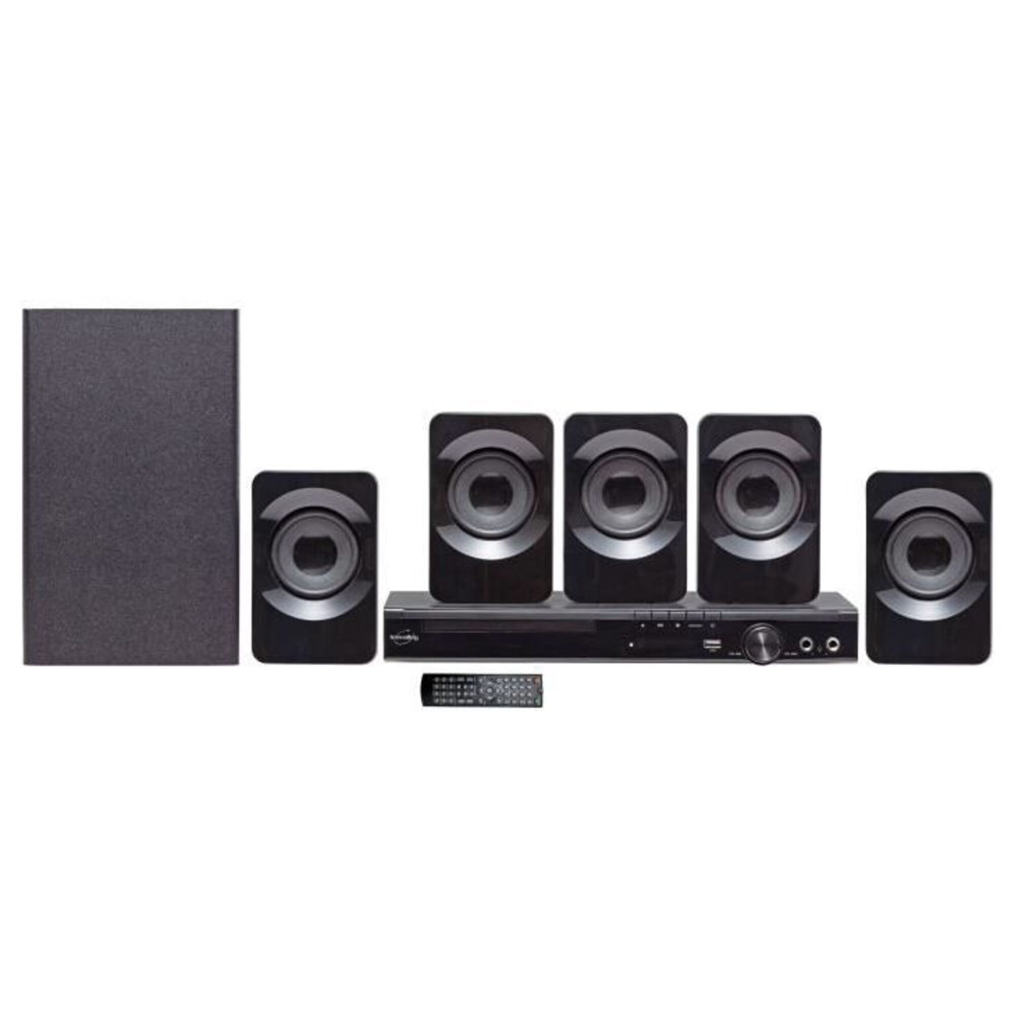 Système Home cinéma 5.1 INOVALLEY avec caisson de basse Bluetooth et lecteur DVD - vue 4