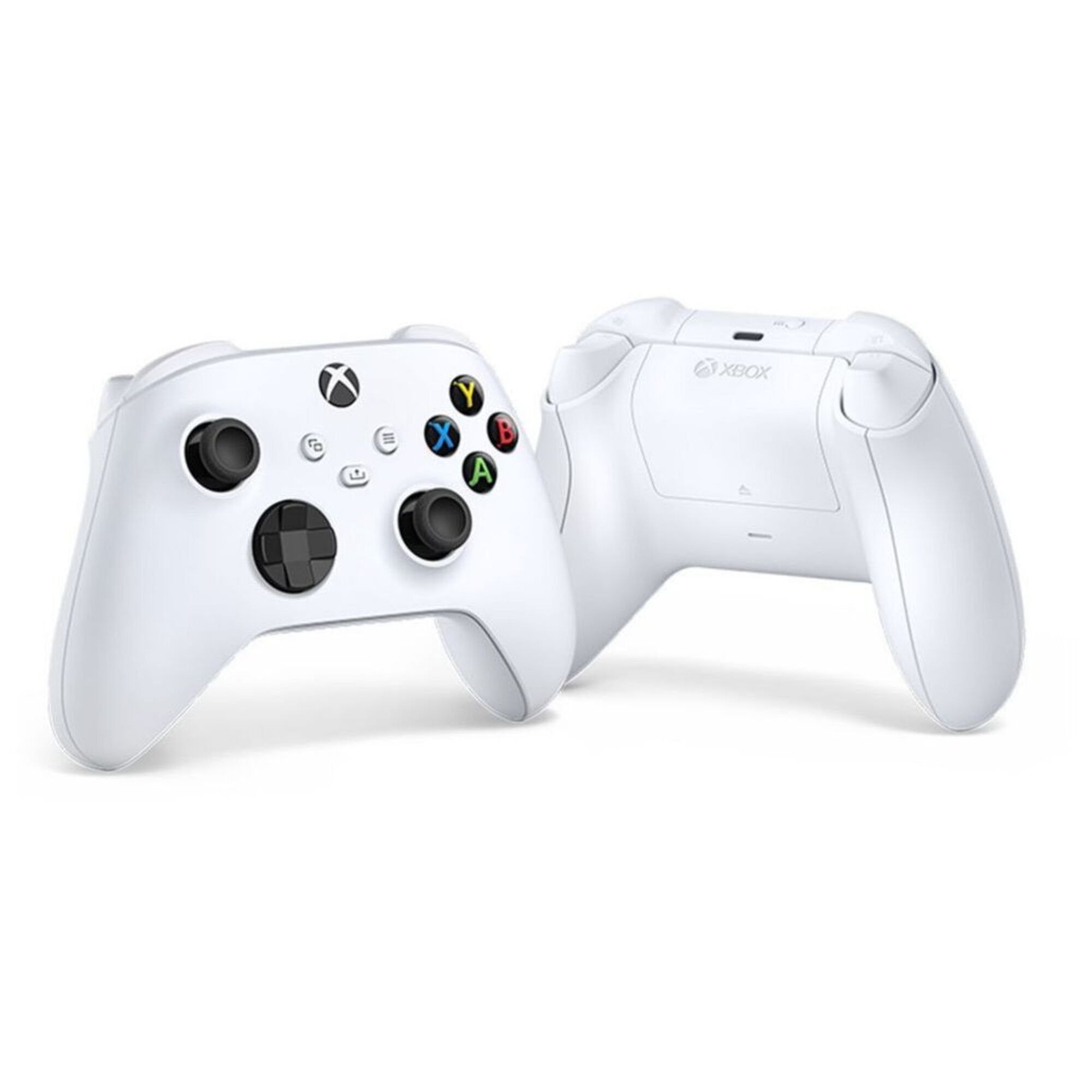 Microsoft Xbox Wireless Controller Manette de jeu sans fil Bluetooth noir pour PC, Microsoft Xbox One, Microsoft Xbox One S - Blanc - Neuf