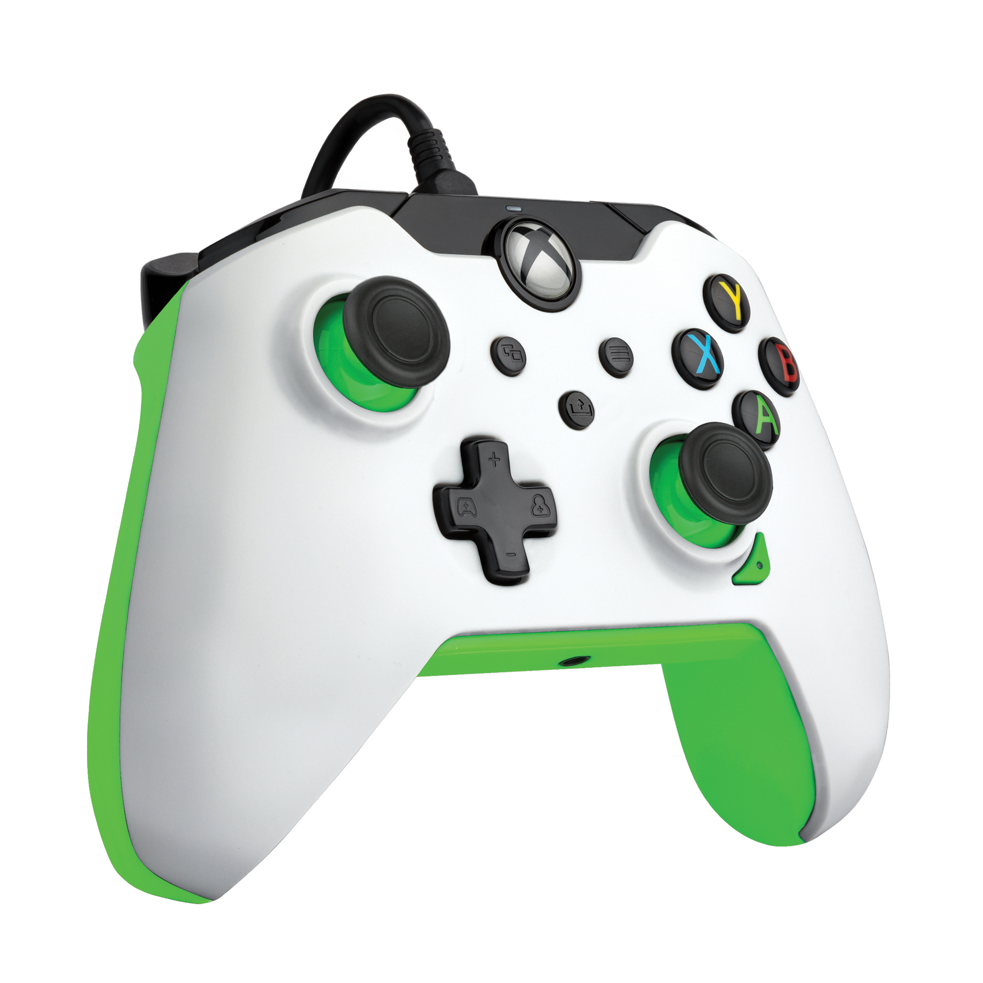 PDP Manette filaire: Blanc fluoPour Xbox Series X|S, Xbox One et Windows 10/11 - Neuf