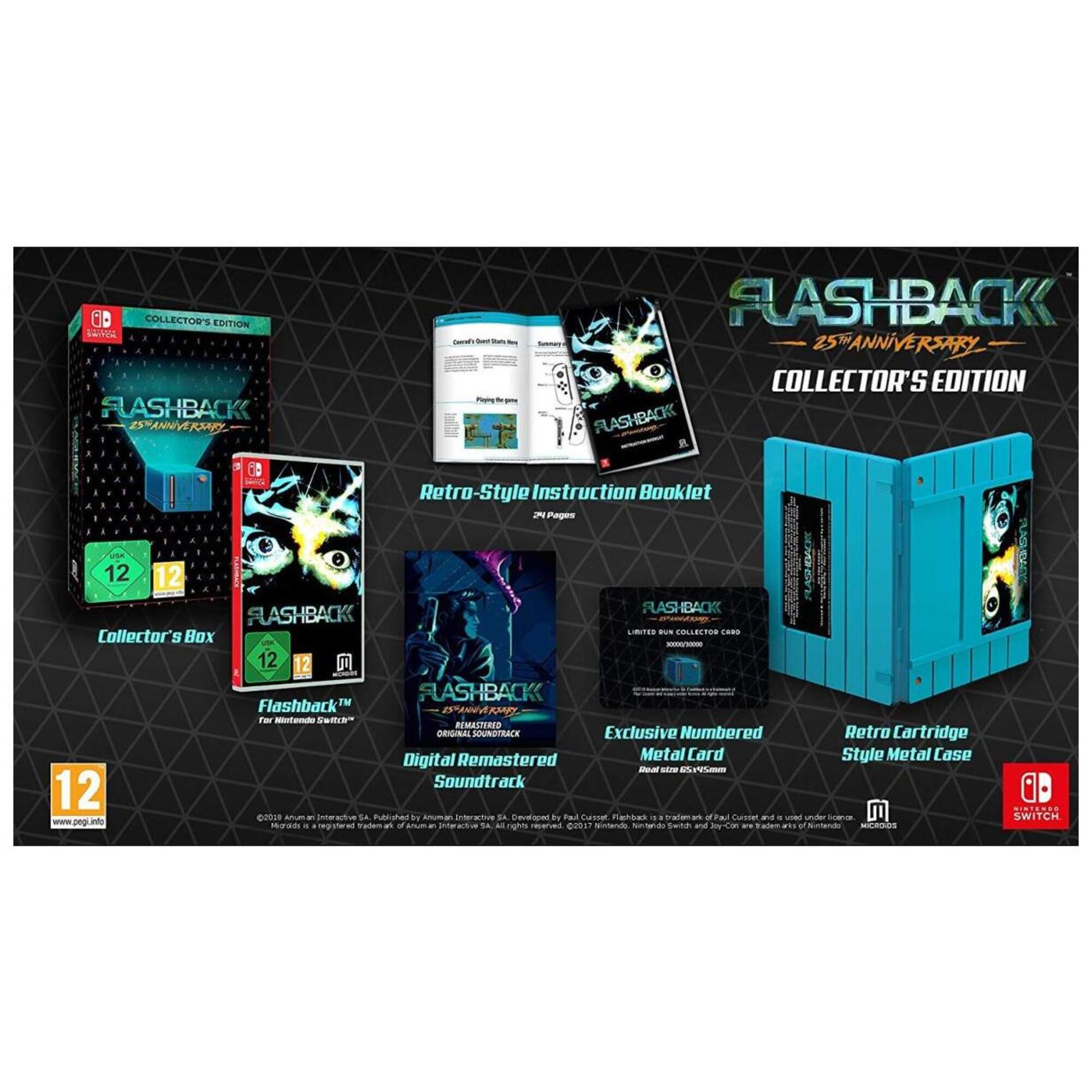 Flashback 25th Anniversary Collector's Edition SWITCH - Neuf