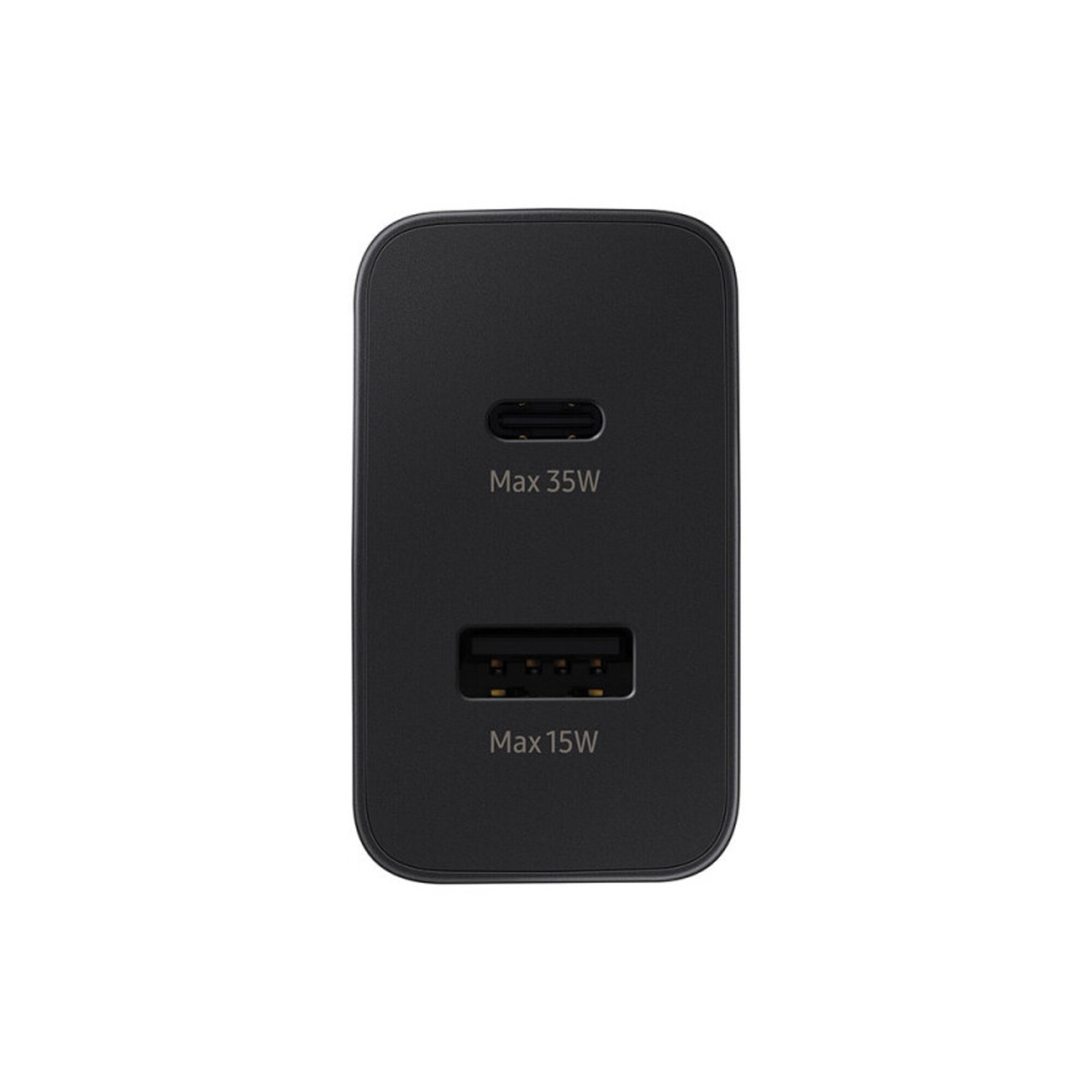 Samsung EP-TA220NBEGEU - Adaptateur Secteur Duo USB Type C & USB A - 35W, Noir (Emballage Original) - vue 5