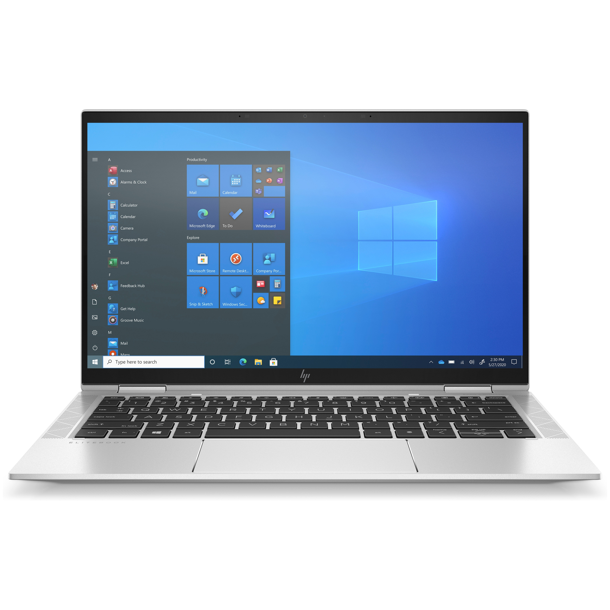 HP Elitebook X360 1030 G8 - Conception Inclinable - Core i5 1135G7 / 2.4 Ghz - 8 Go Ram - 256 Go SSD Nvme - 13.3" Ips Écran Tactile HP Sureview Reflect 1920 X 1080 (Full Hd) @ 60 Hz - Iris Xe Graphics - Bluetooth, Wi-Fi 6 - Windows 10 Pro Édition 6