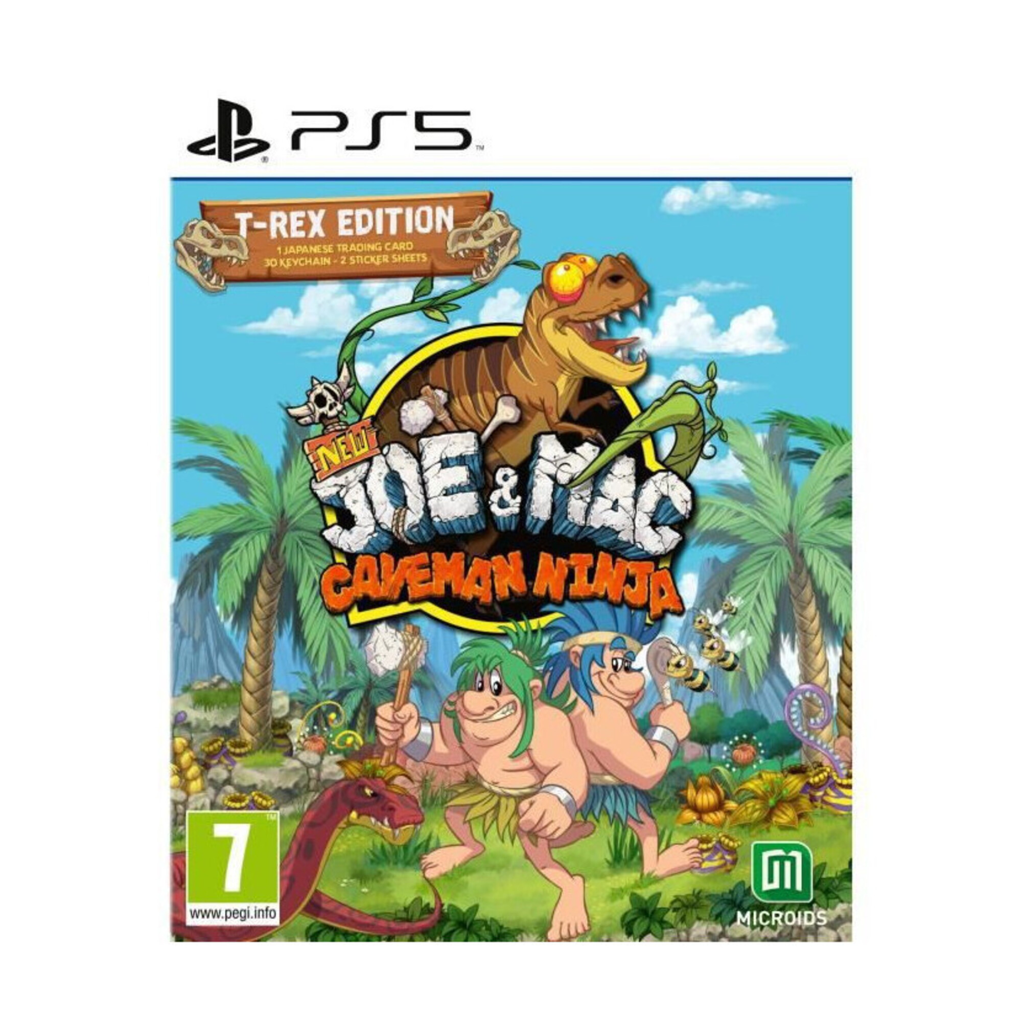 New Joe and Mac Caveman Ninja T Rex Edition Nintendo Switch - vue 6