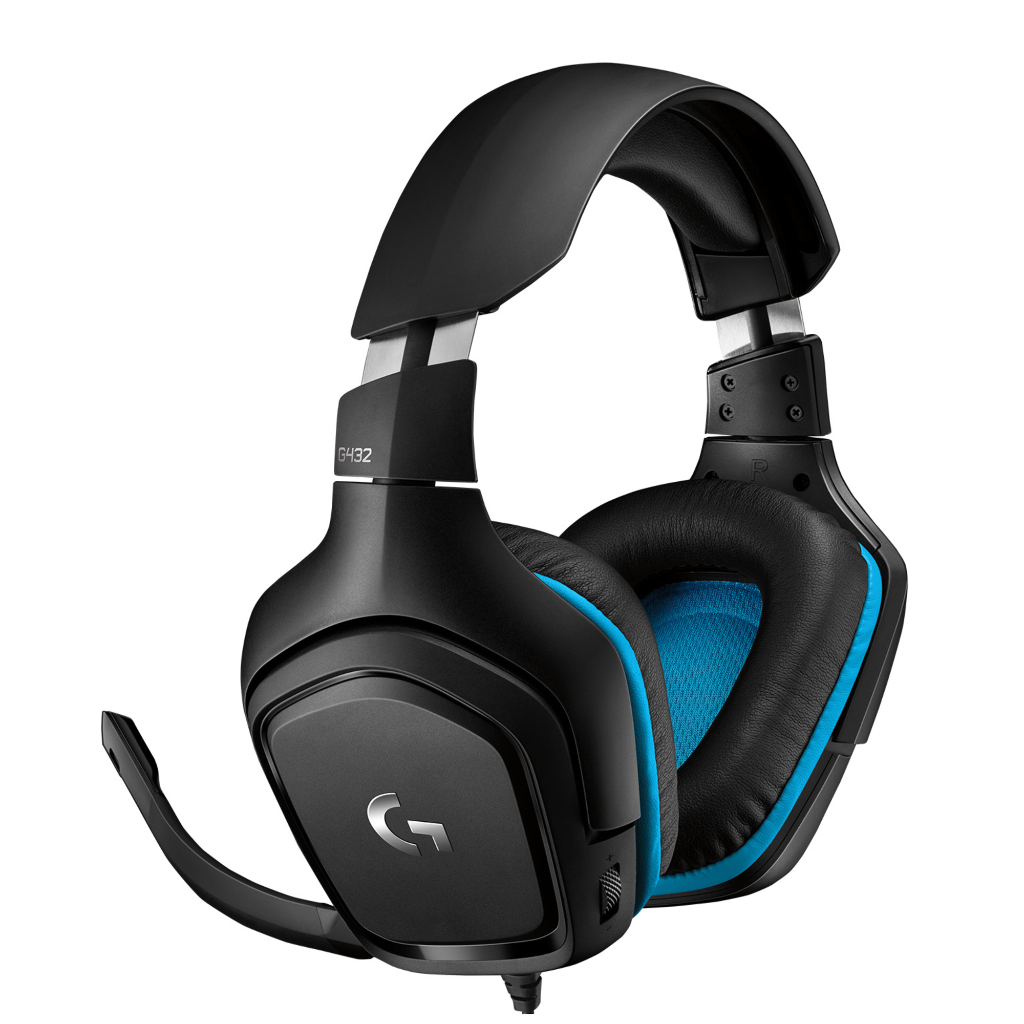 Logitech G G432 7.1 Surround Sound Wired Gaming Headset - Neuf