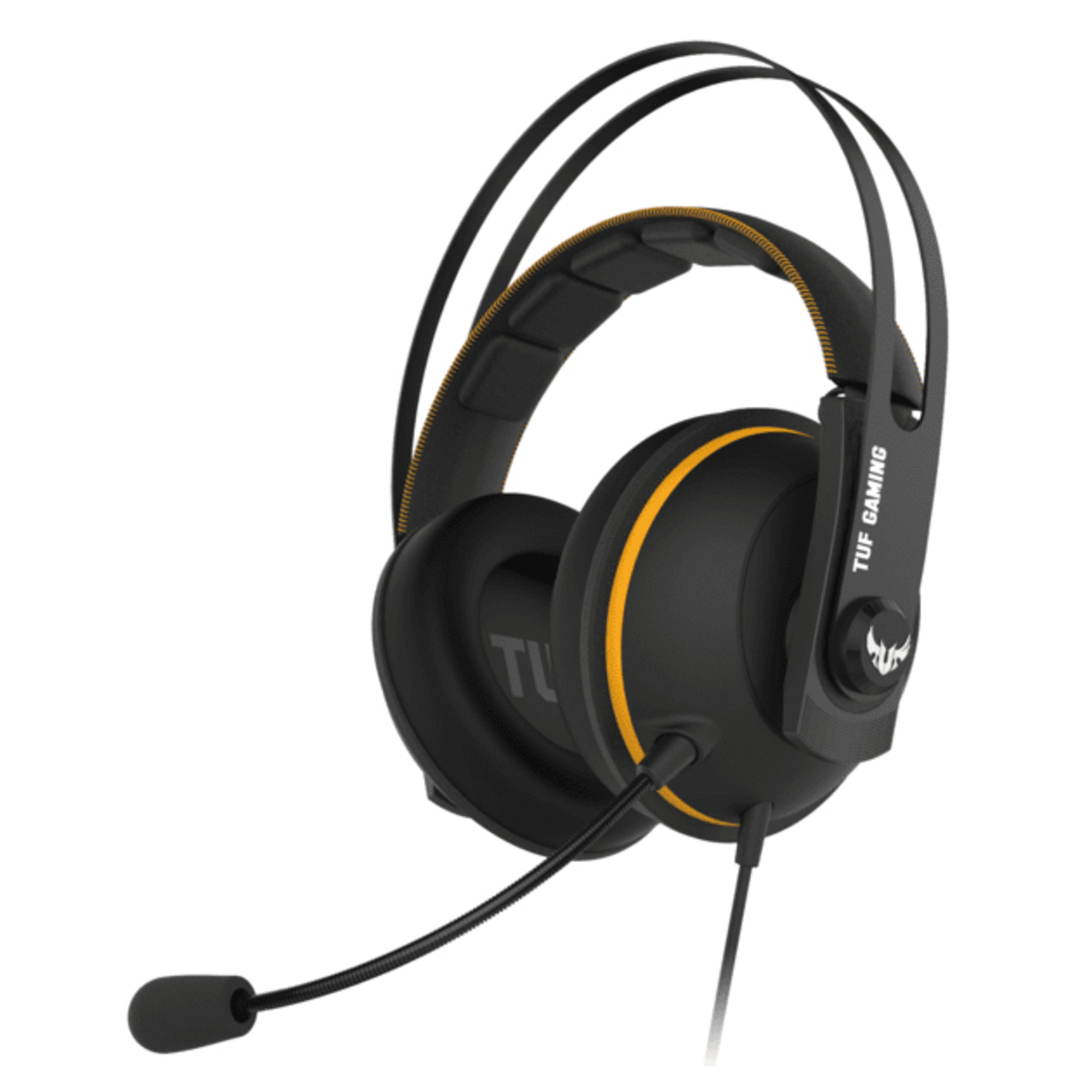 ASUS TUF Gaming H7 Casque Avec fil Arceau Jouer Noir, Jaune - Neuf