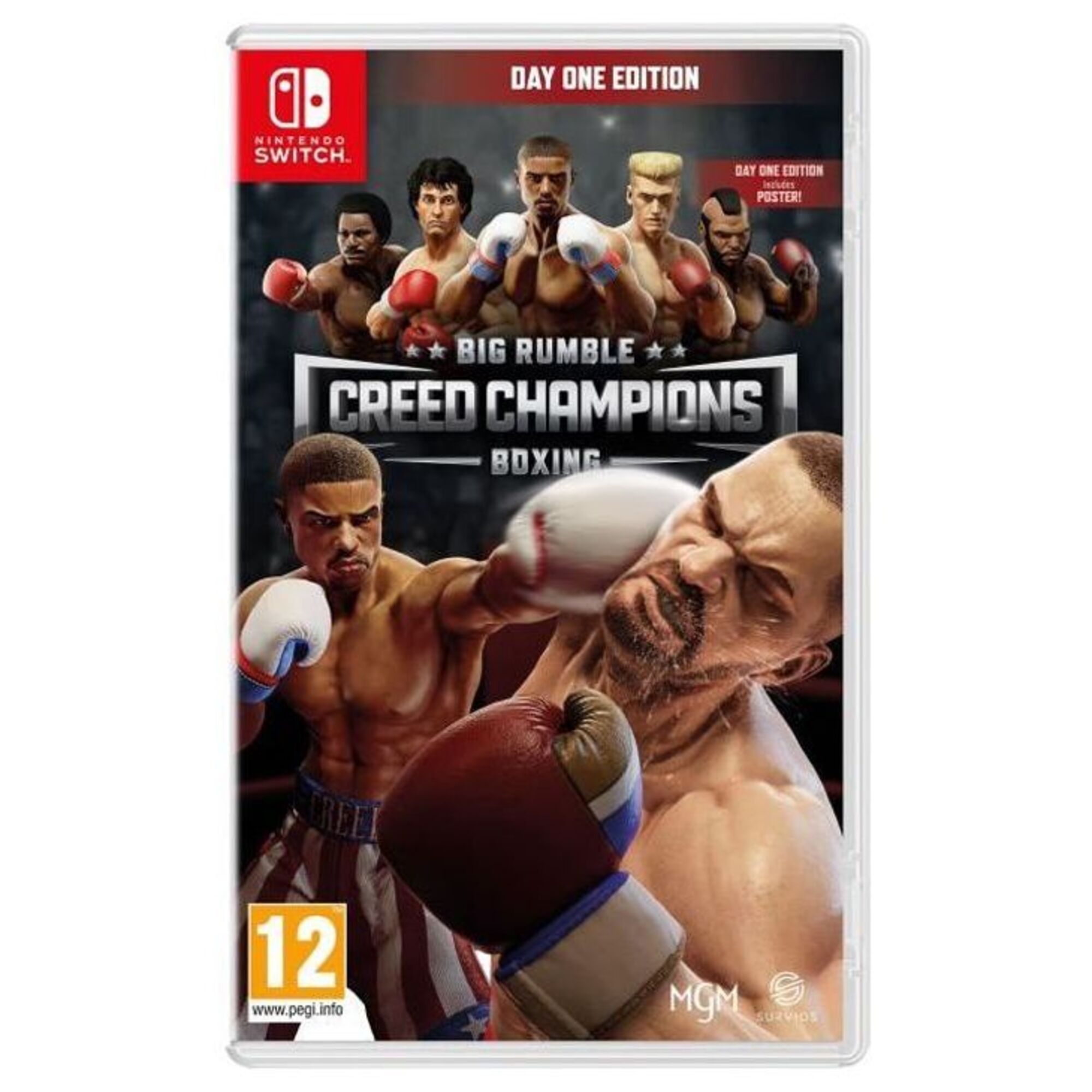 Big Rumble Boxing : Creed Champions - Day One Edition Jeu Switch - Neuf Big Rumble Boxing : Creed Champions - Day One Edition Jeu Switch - Neuf