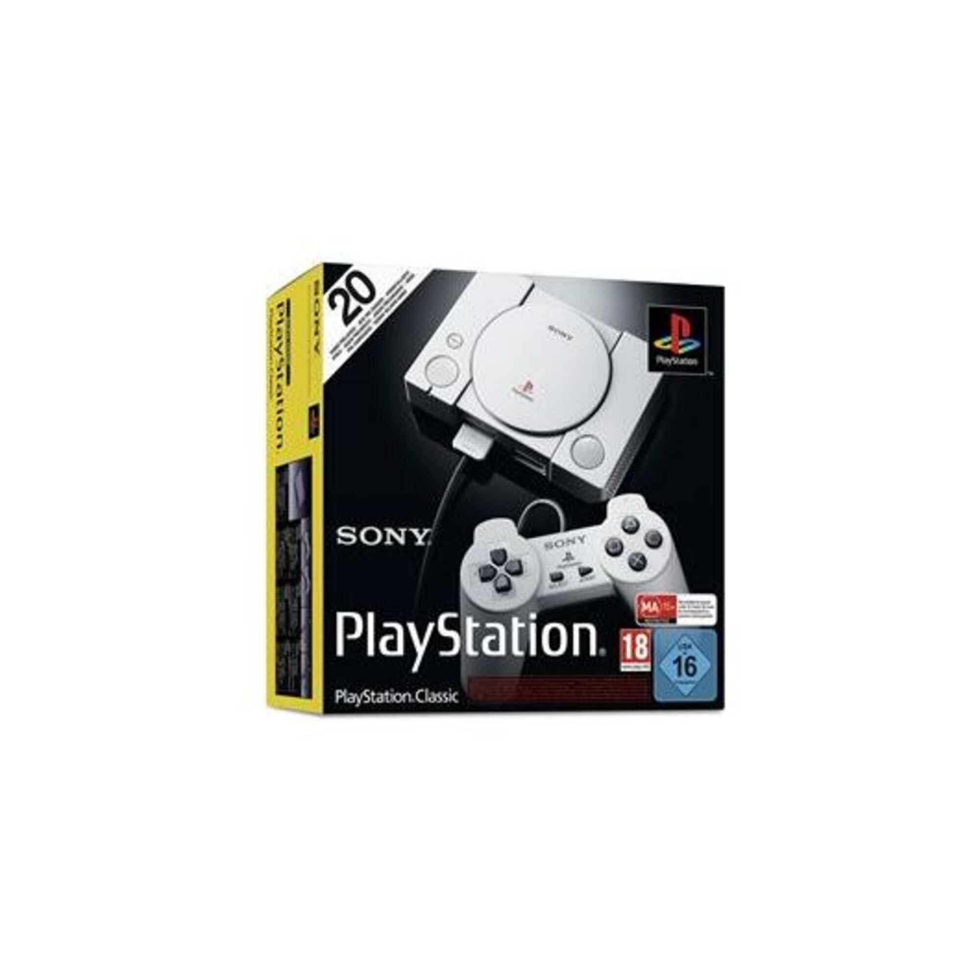 Playstation Classique Mini et ses 20 jeux - Neuf