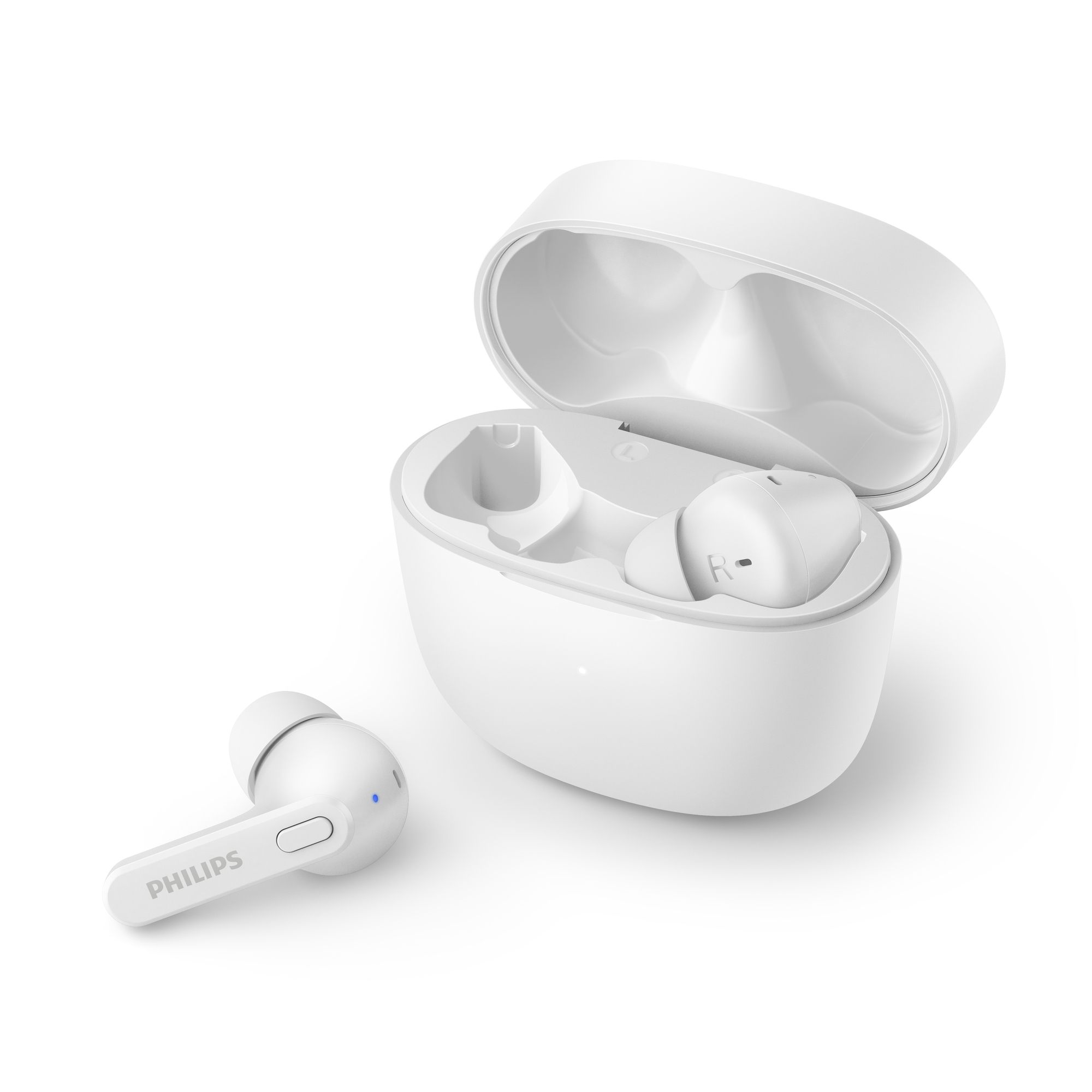 Philips 2000 series TAT2206WT/00 écouteur/casque True Wireless Stereo (TWS) Ecouteurs Appels/Musique Bluetooth Blanc - Neuf