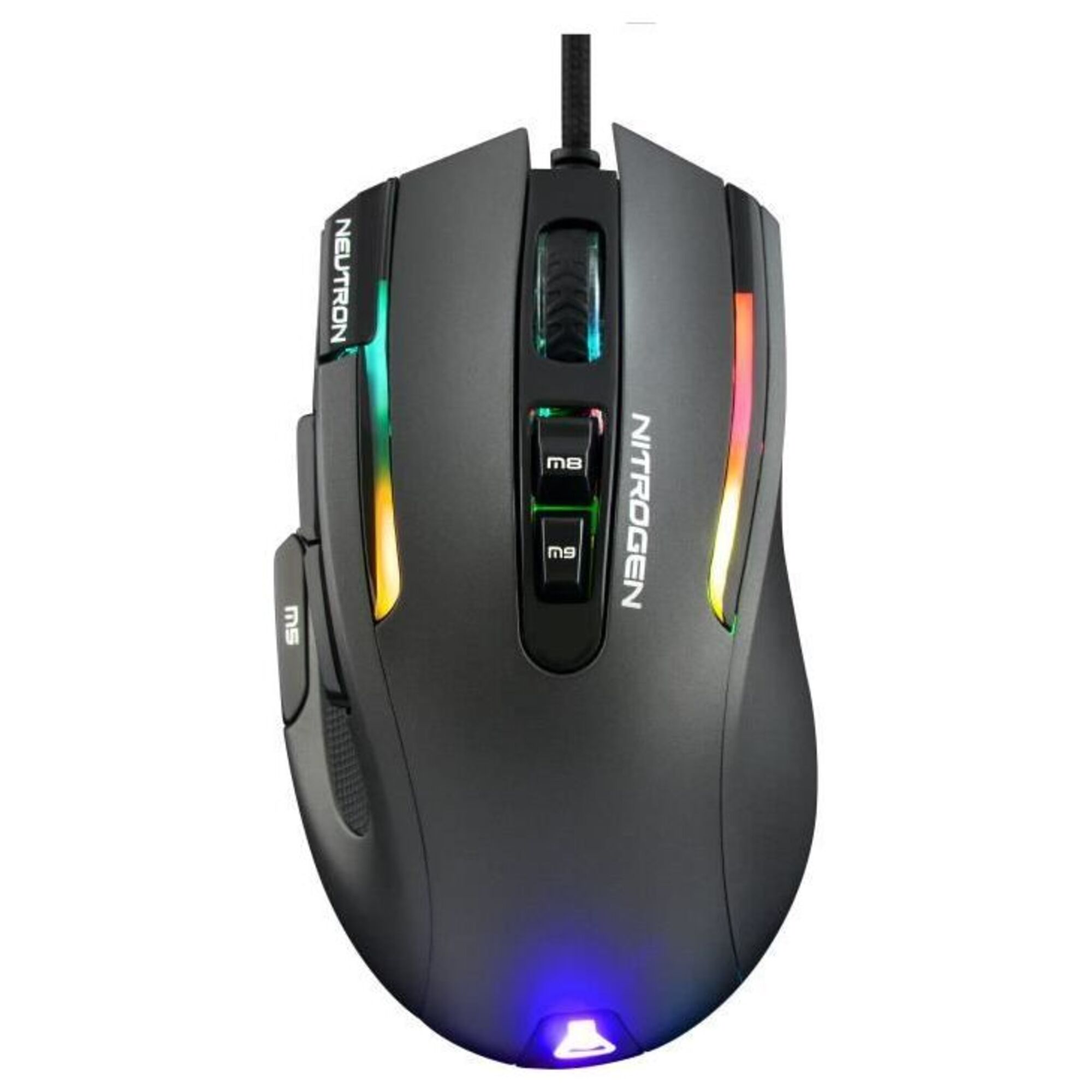 THE G-LAB KULT-NITRO-NEUTRON  Souris Gaming RGB - 7200 DPI - Programmable - Noire - Neuf