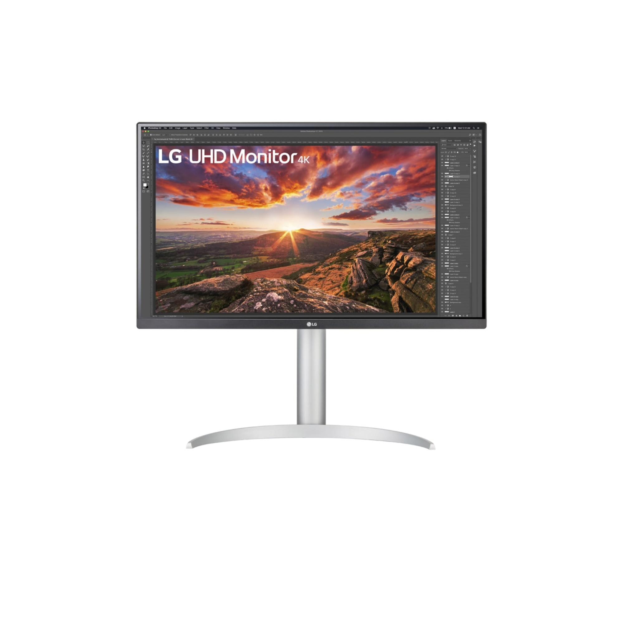 LG 27UP850-W écran plat de PC 68,6 cm (27 ) 3840 x 2160 pixels 4K Ultra HD LED Argent - Neuf