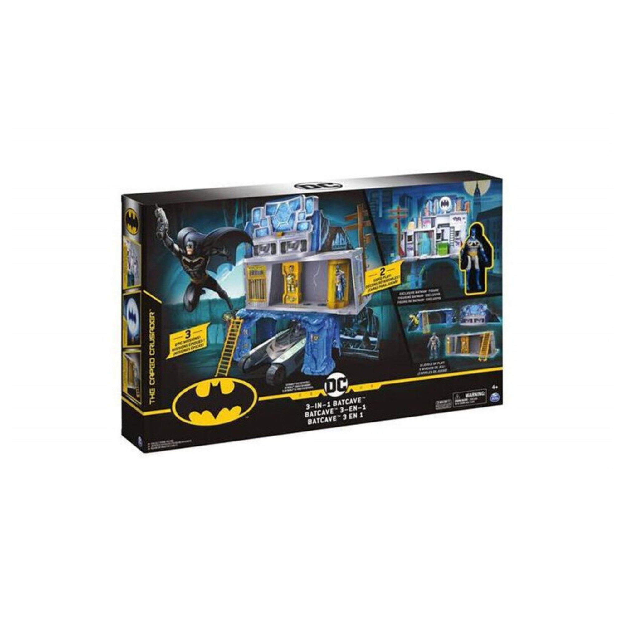 LA PAT' PATROUILLE VÉHICULE + FIGURINE CHASE Véhicule de 15 cm Avec 1 Figurine À Collectionner Pat' Patrouille Paw Patrol 6061799 Jouet Enfant et + - vue 6