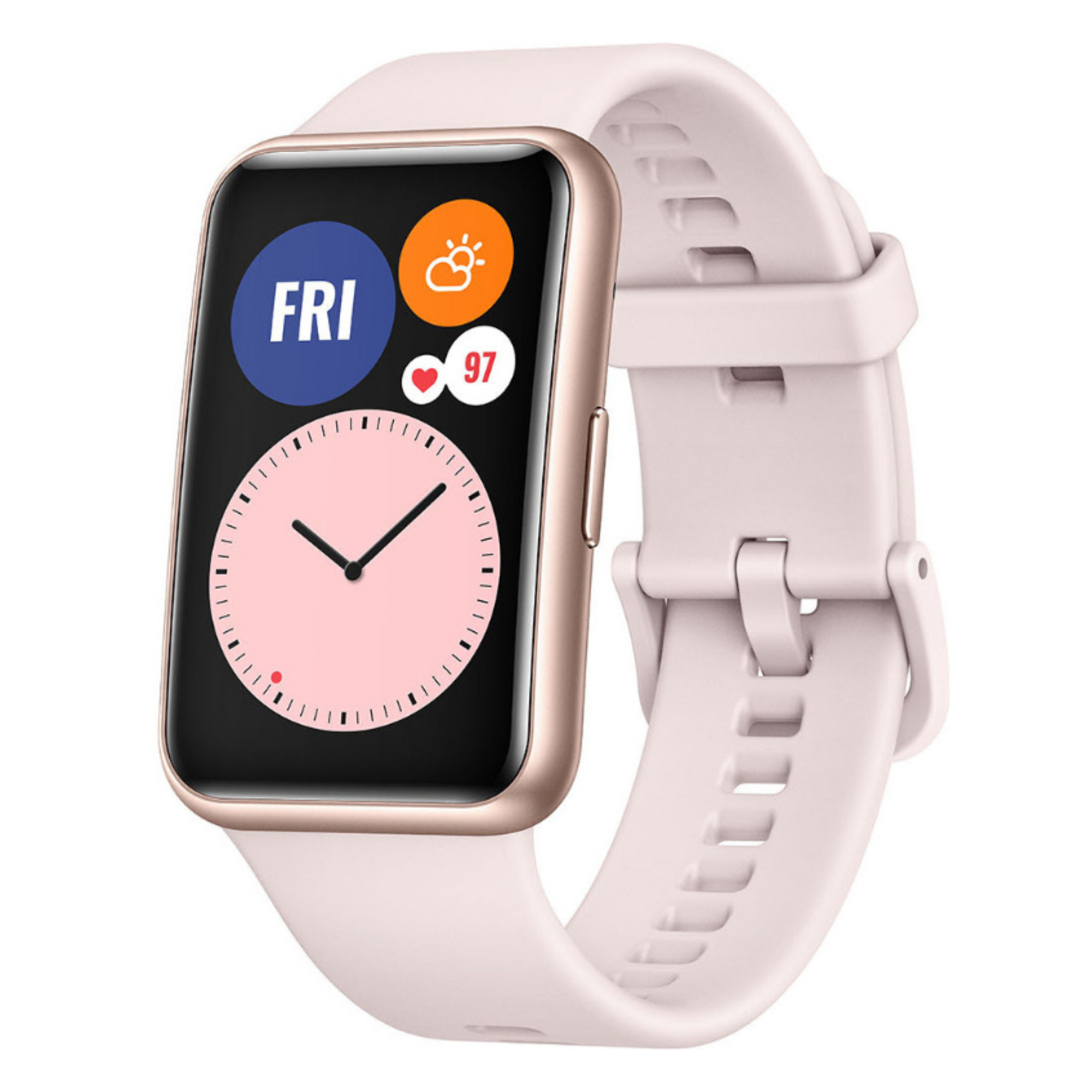 Huawei Watch Fit 4,17 Cm (1.64 ) Amoled 30 Mm Numérique 280 X 456 Pixels Écran Tactile Rose GPS (Satellite)