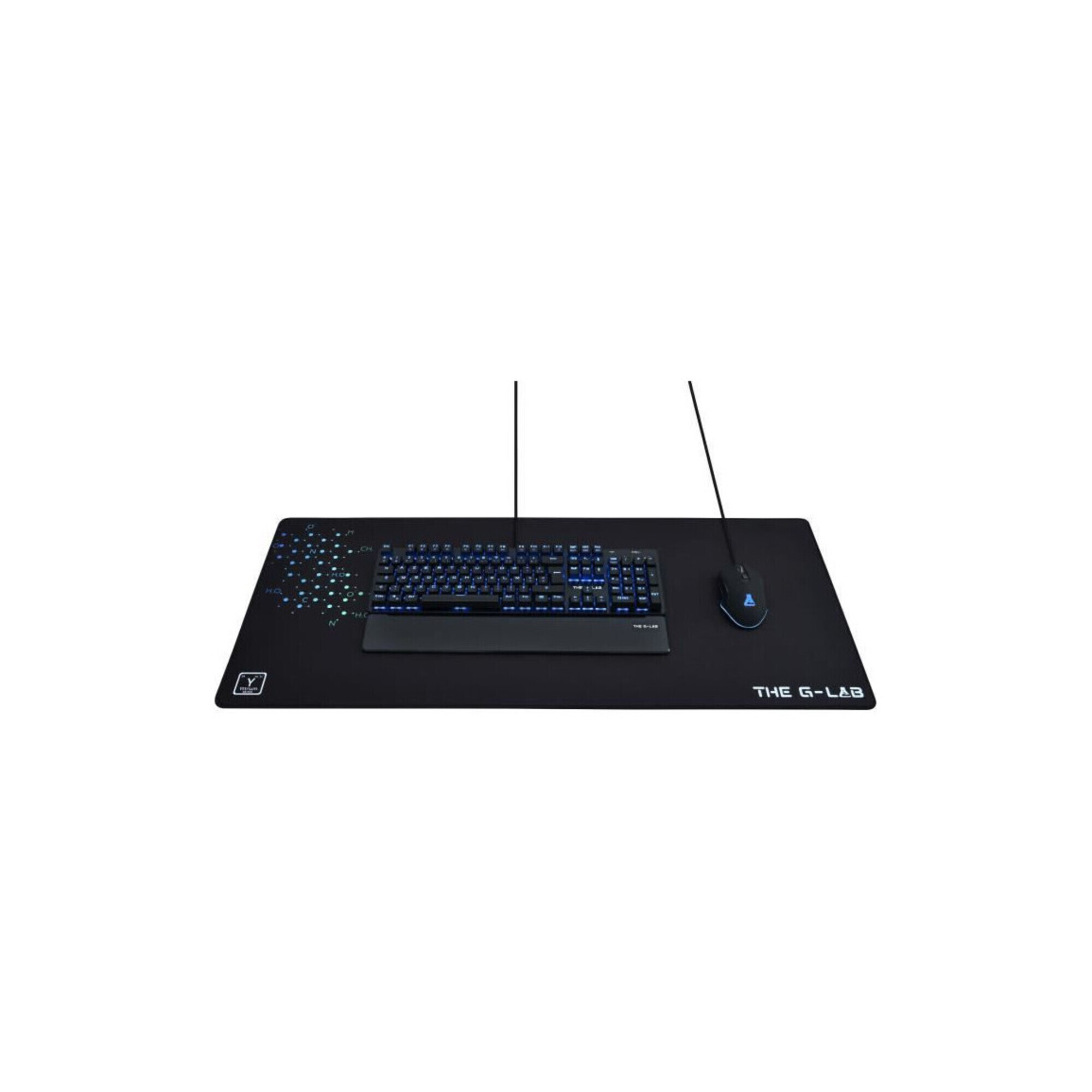 The G-Lab Pad Yttrium Tapis de souris de jeu Noir - Neuf