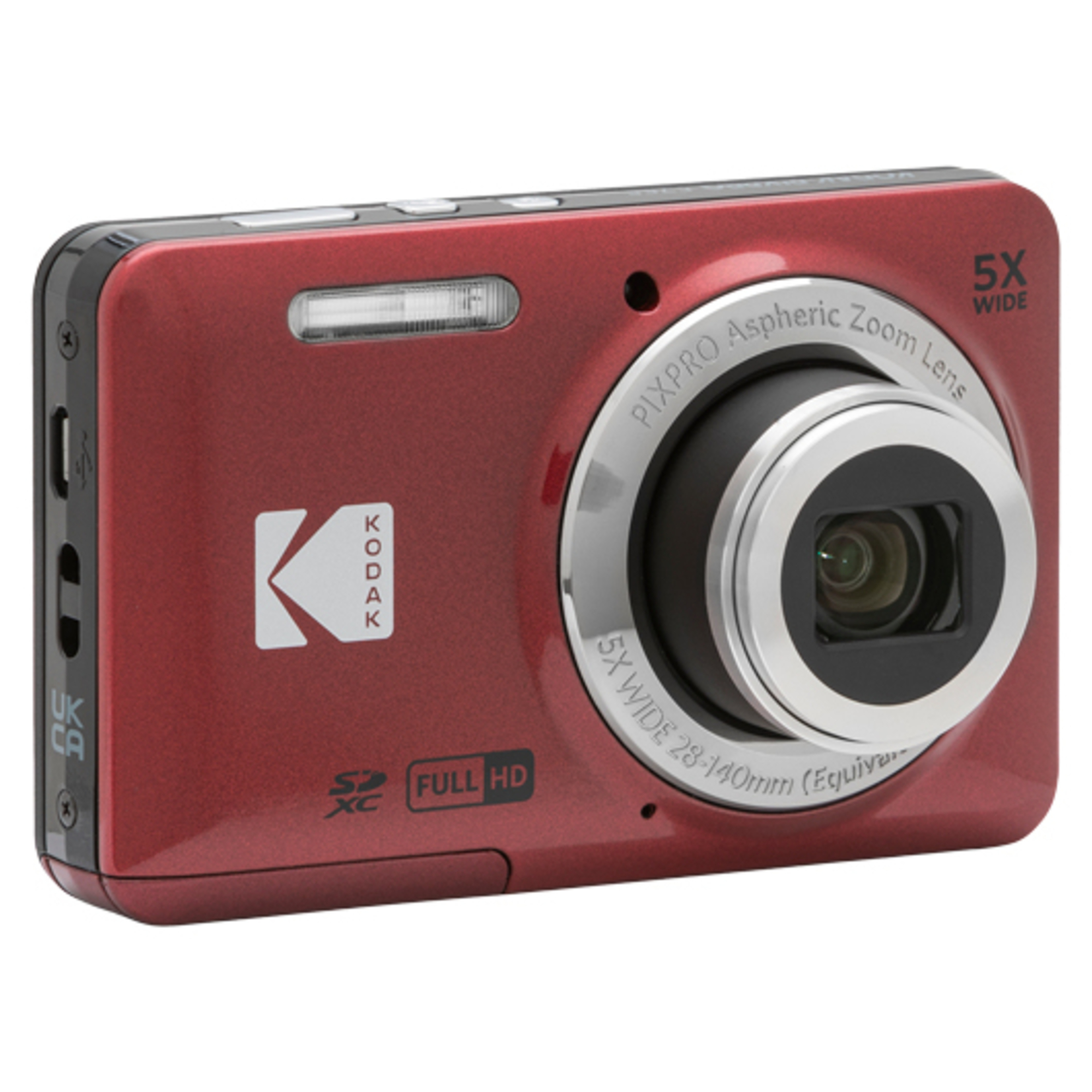 Appareil Photo Compact Kodak Pixpro FZ55 – 16 MP, Zoom Optique 5x, Vidéo HD - vue 9