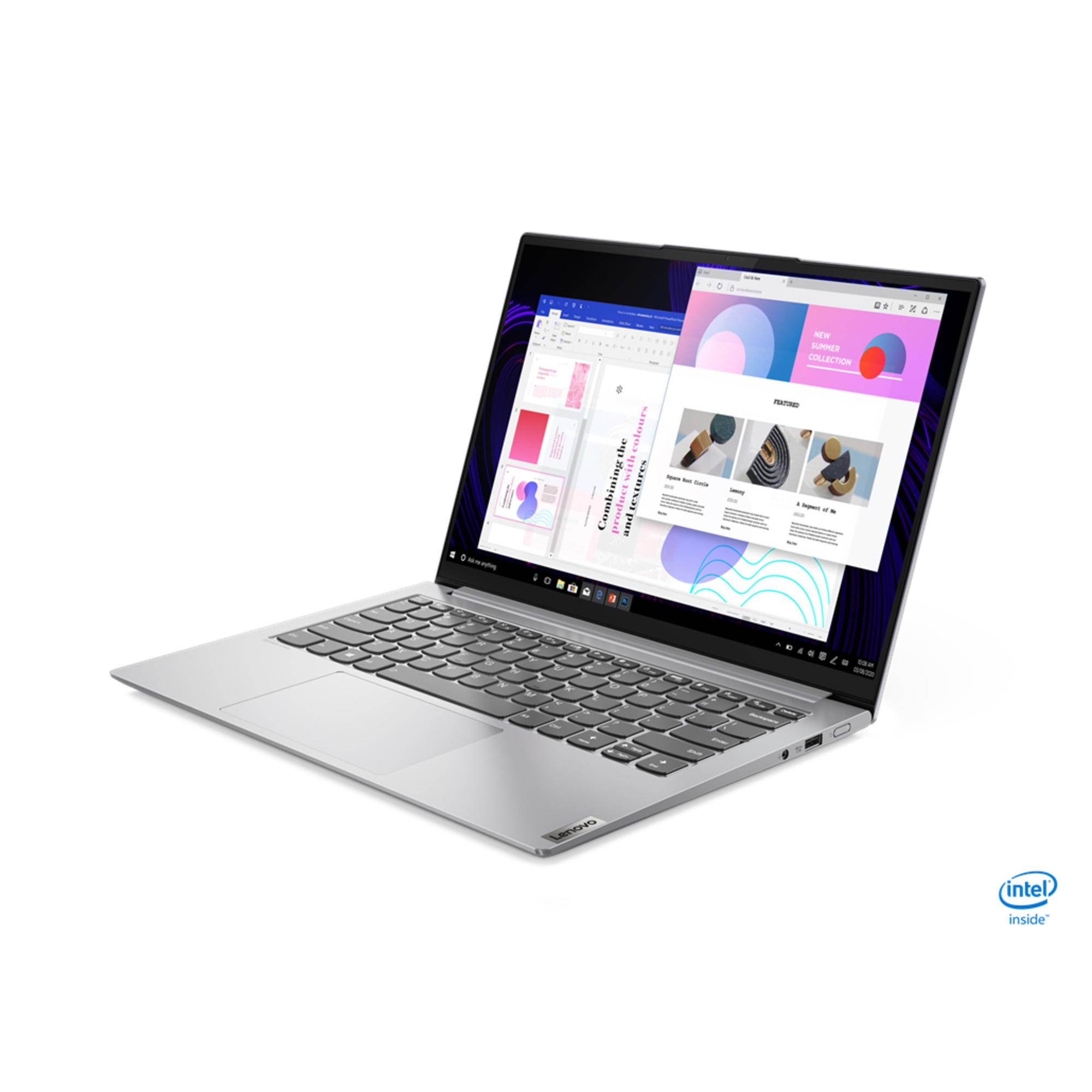 Lenovo Yoga Slim 7 Pro 14IHU5 Intel® Core™ i5 i5 Ordinateur portable 35 6 cm 14 2.8K LPDDR4x SDRAM SSD Wi Fi 6 802.11ax Windows 11 Home Français Très bon état - vue 2