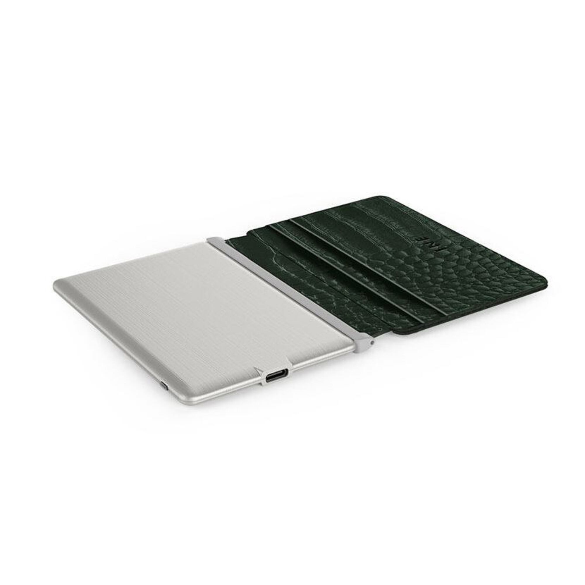 Iné • The Wallet Recycled Leather Alligator Neuf - vue 4