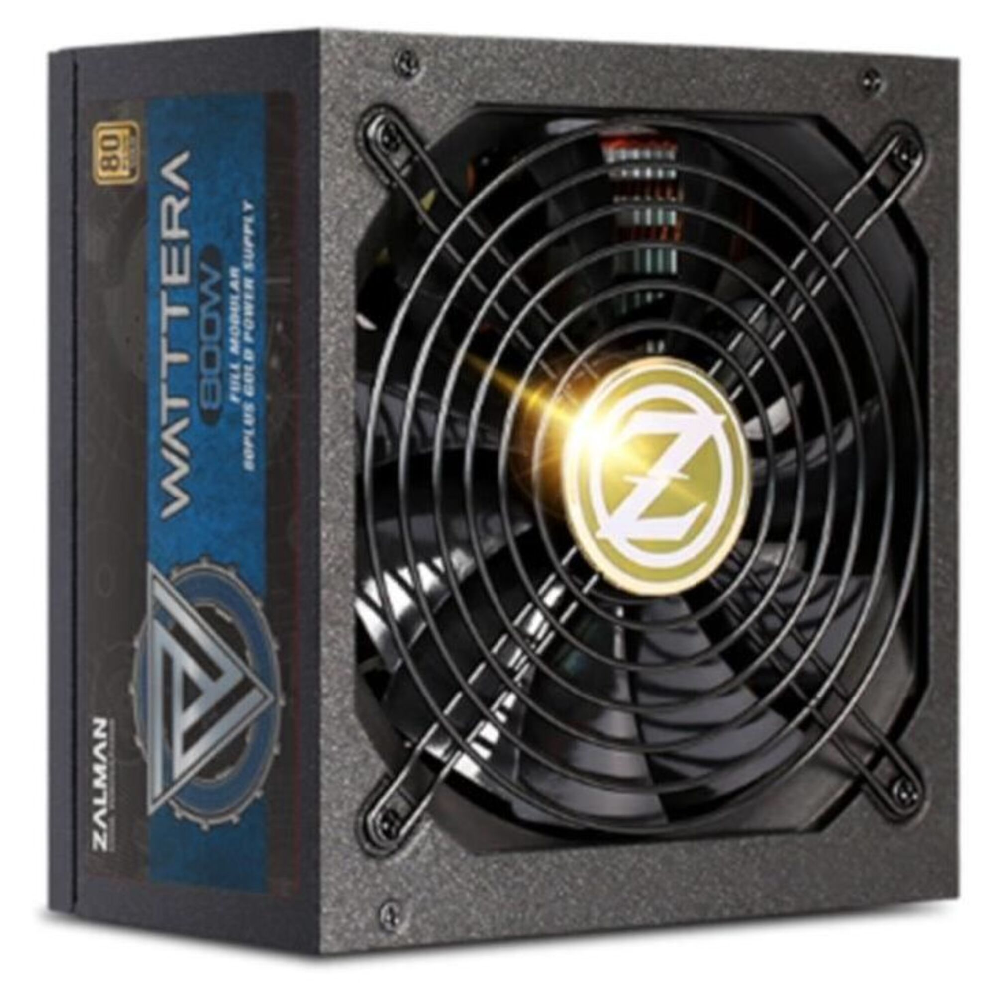 Alimentation PC modulaire ZALMAN WattTera 80+ Gold ZM800 EBTII Neuf