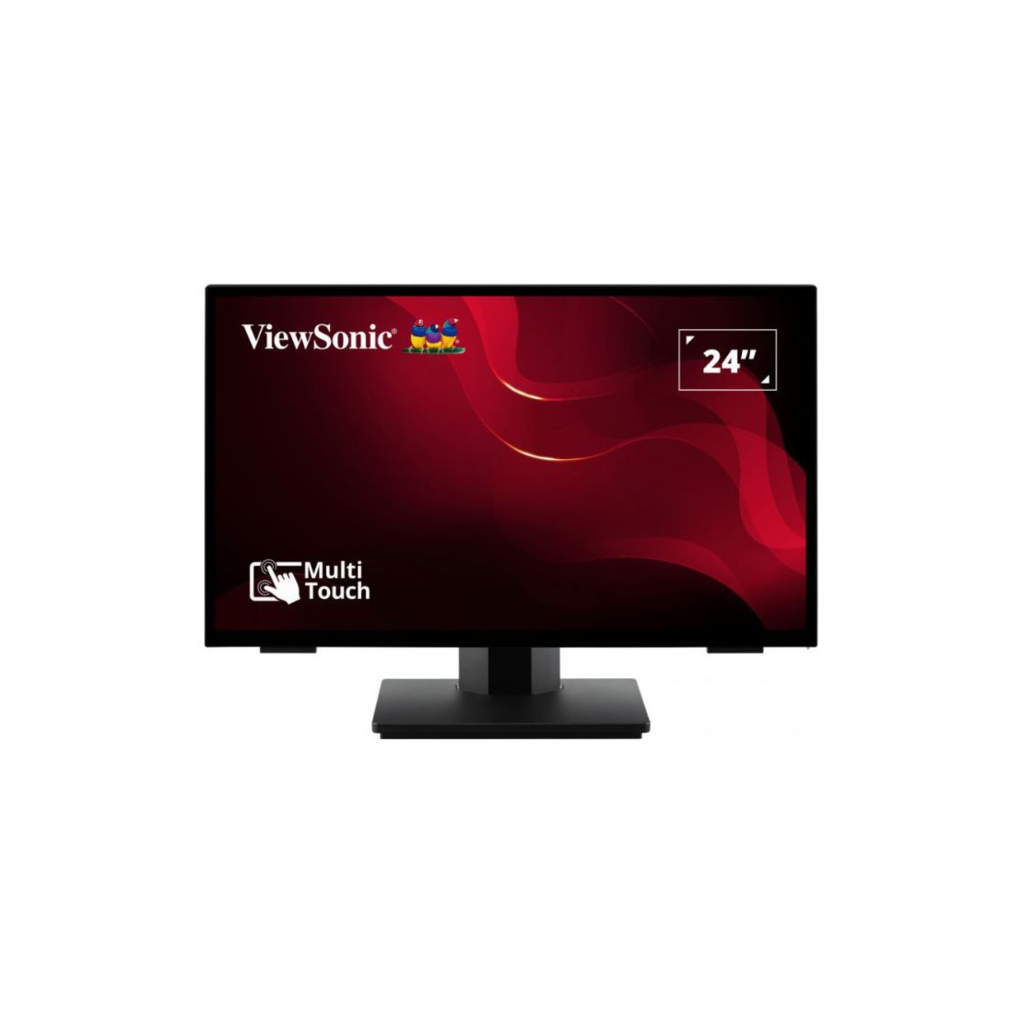 Viewsonic TD2465 affichage de messages Écran plat interactif 61 cm (24 ) LED 250 cd/m² Full HD Noir Écran tactile - Neuf