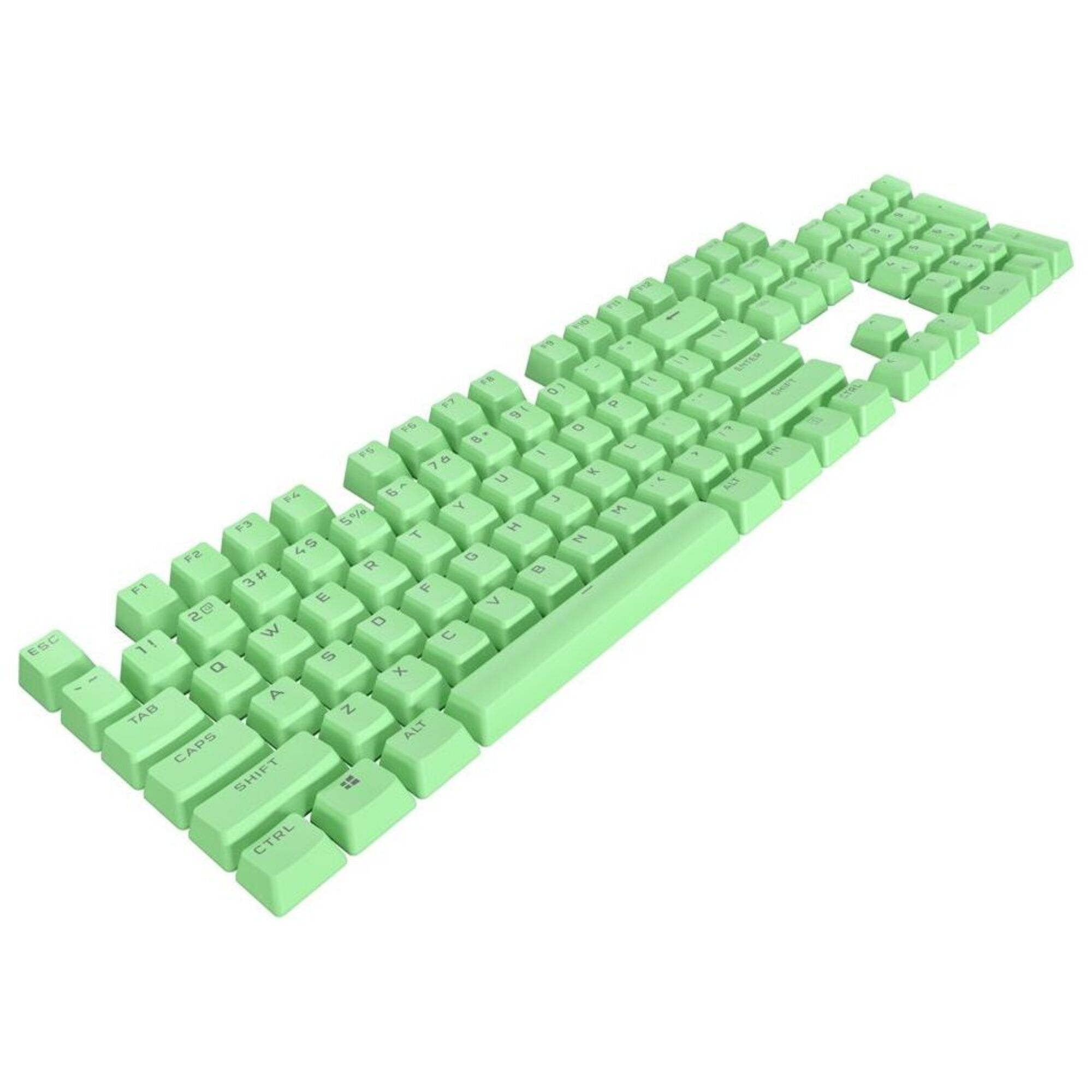 Jeu de 105 touches pour clavier Corsair PBT Double-Shot Pro (Vert) AZERTY - Neuf