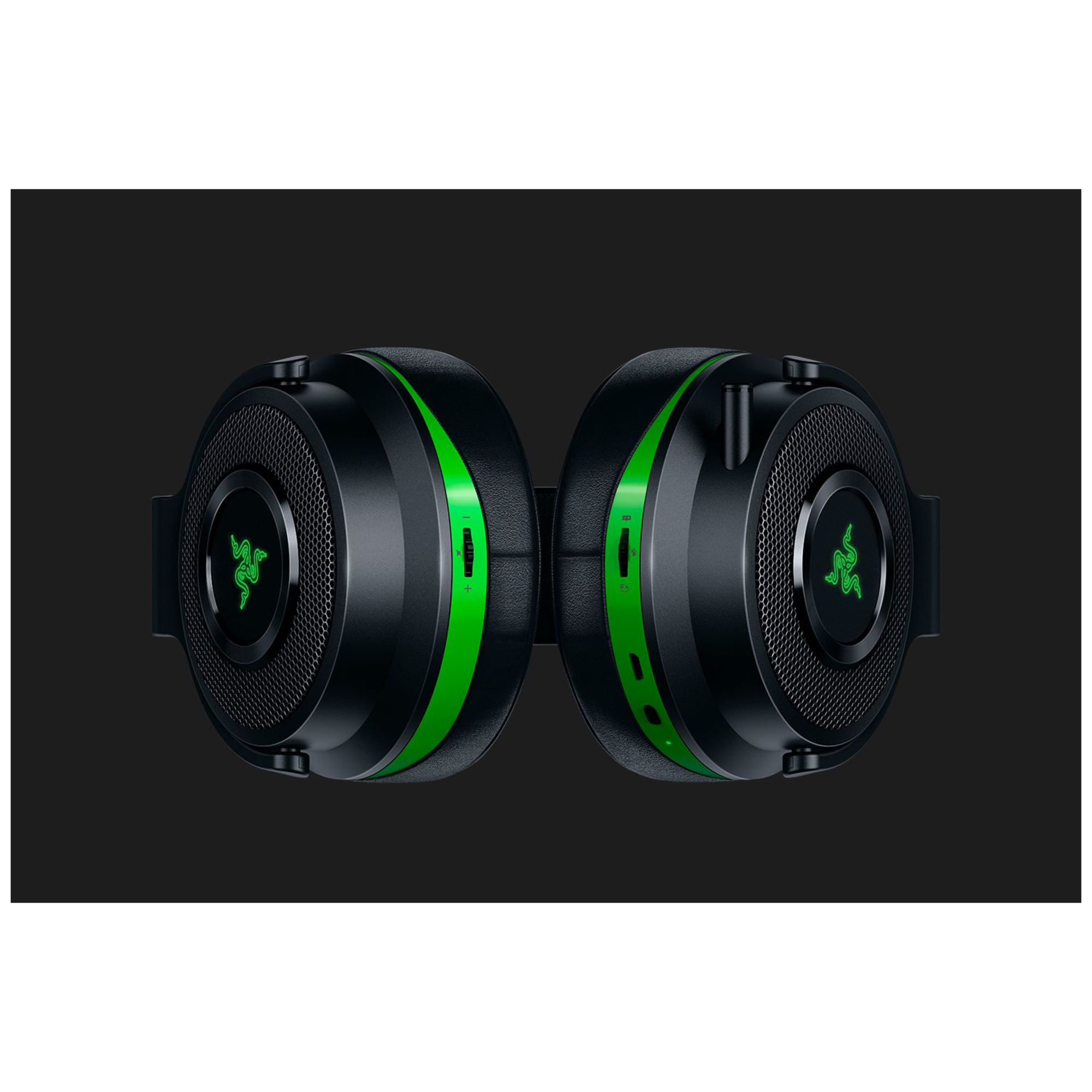 Razer Thresher Casque Sans fil Arceau Jouer Noir, Vert - Neuf