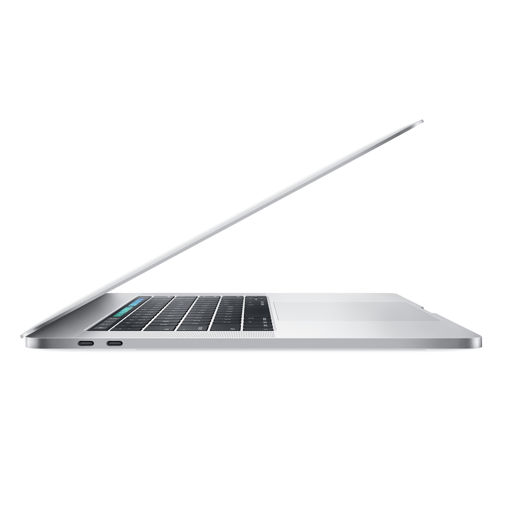 MacBook Pro Core i7 (2017) 15.4', 3.1 GHz 512 Go 16 Go AMD Radeon Pro 560, Argent - QWERTY Italien - Bon état