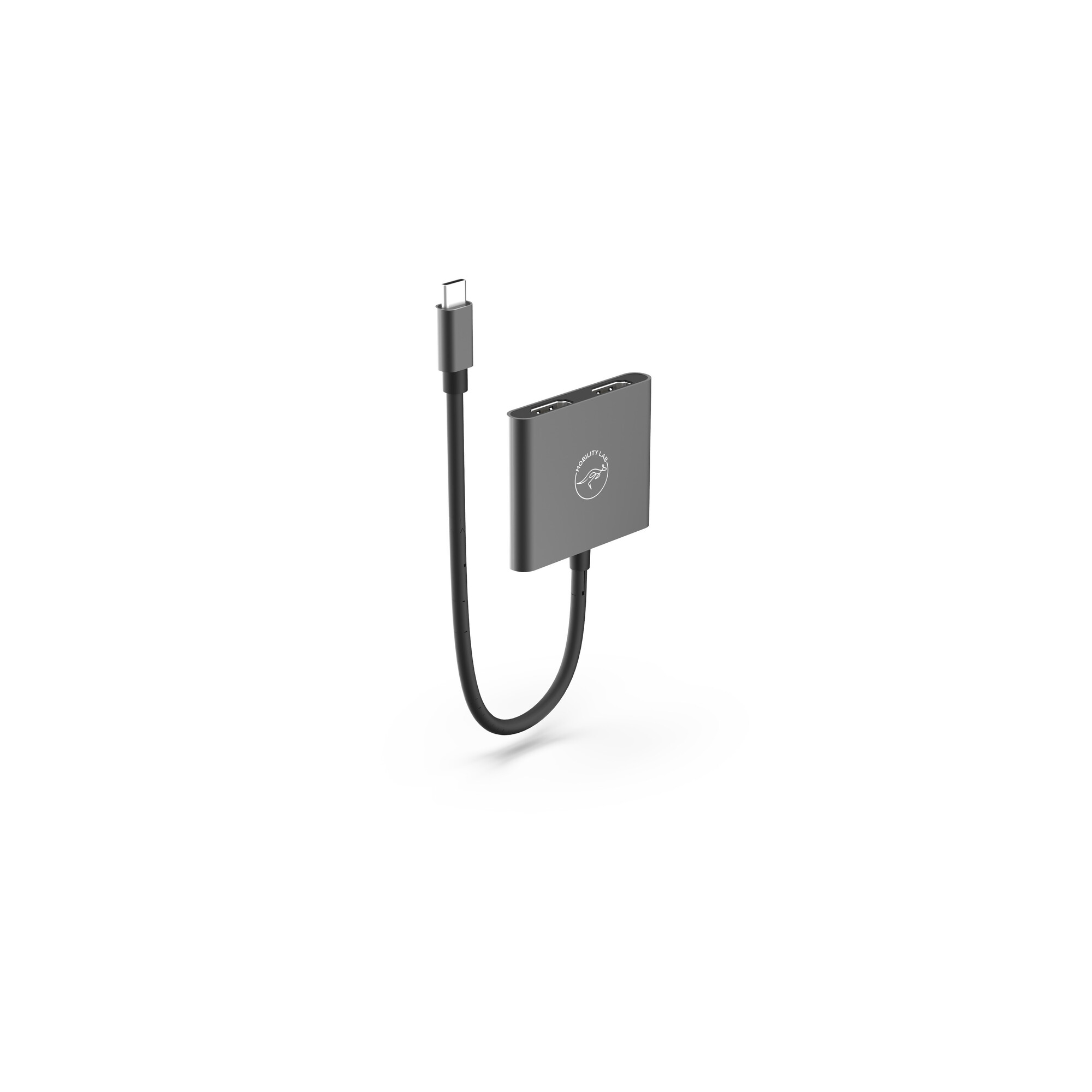 MOBILITY LAB - Hub-adaptateur USB-C - 4 en 1 dual display - Neuf