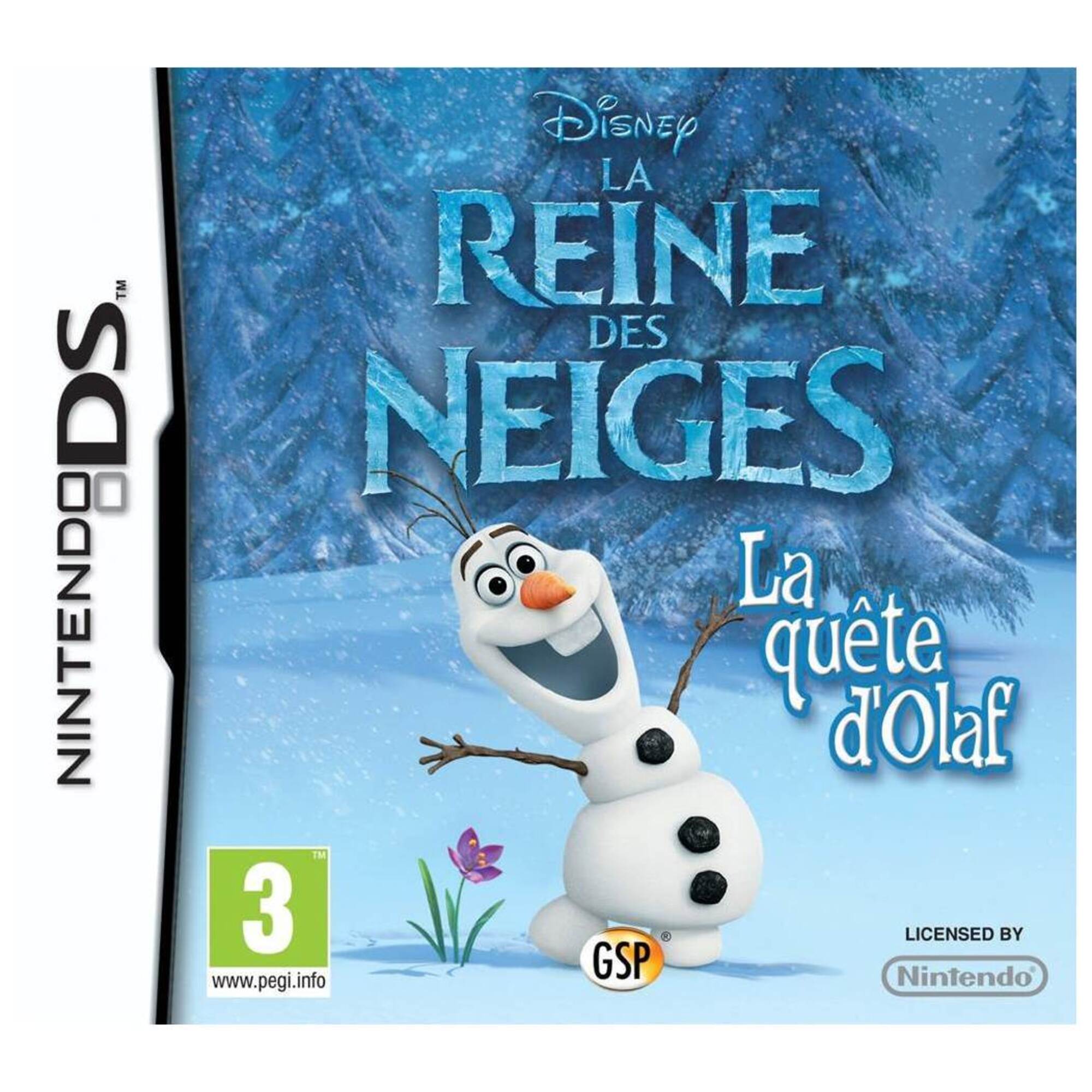La Reine des Neiges : La Quête dOlaf Jeu DS - vue 10