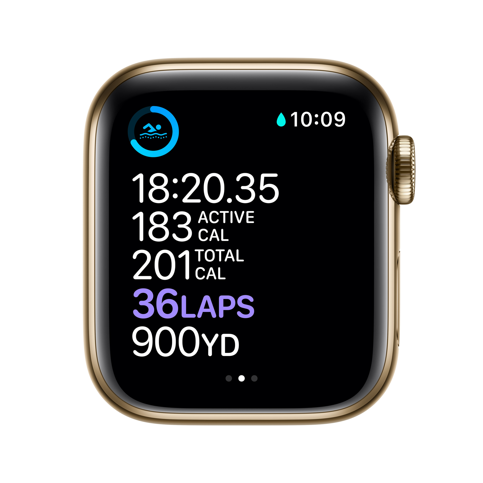 Montre connectée Apple watch 40MM Series 6 Cellular Or Bon état - vue 2